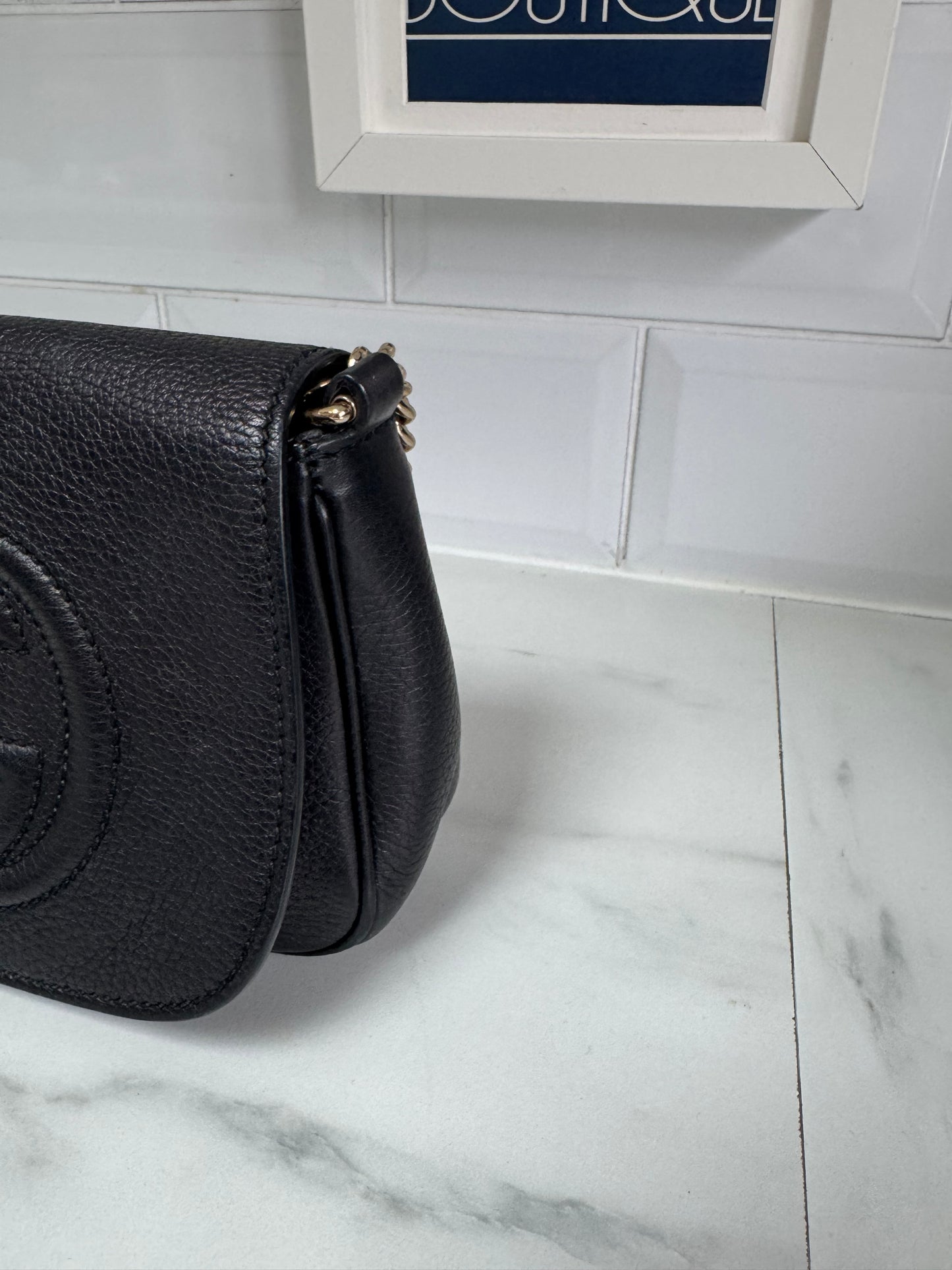 Gucci Small Soho Flap - Black