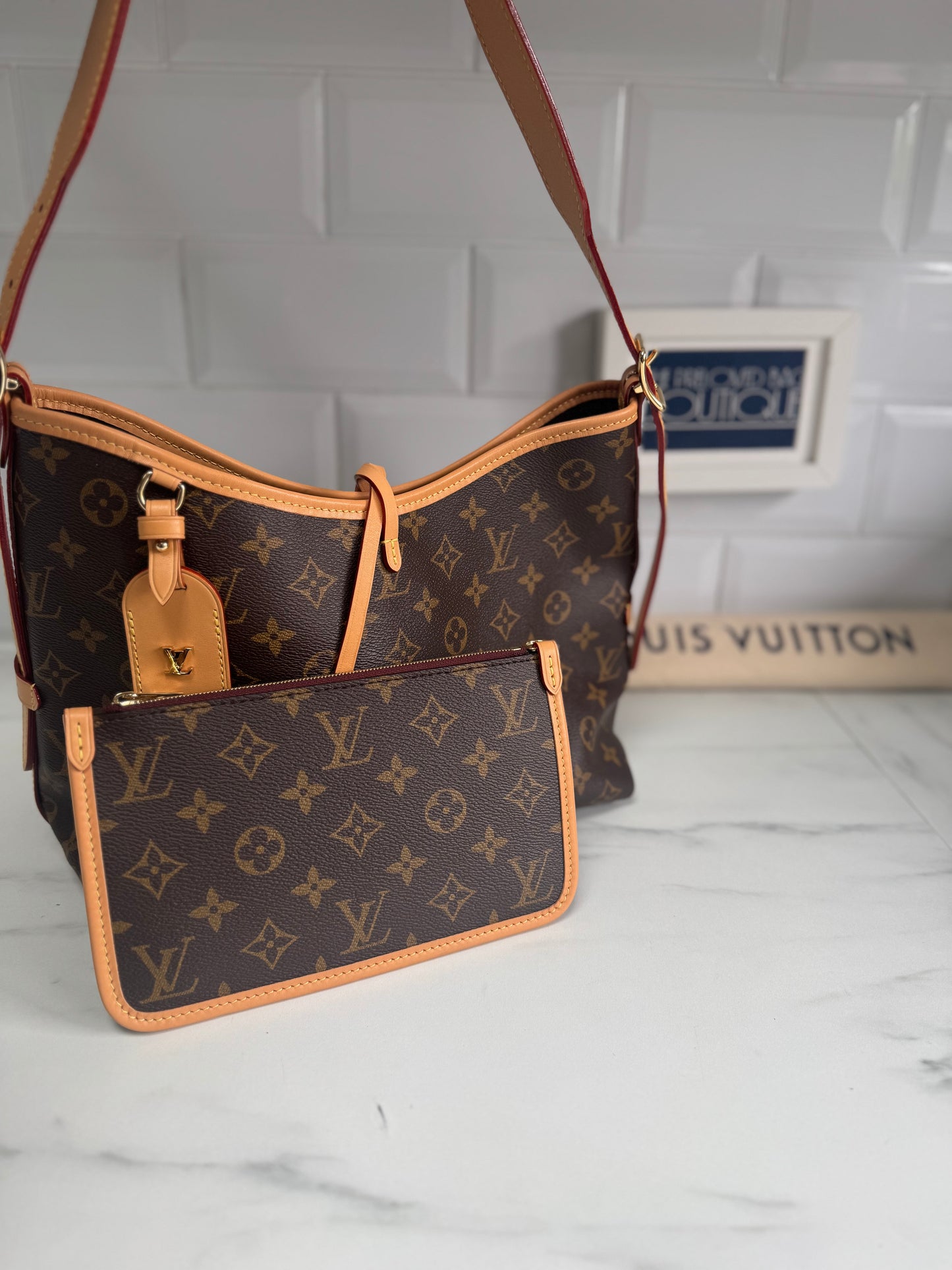 Louis Vuitton Carryall PM Monogram - Brown