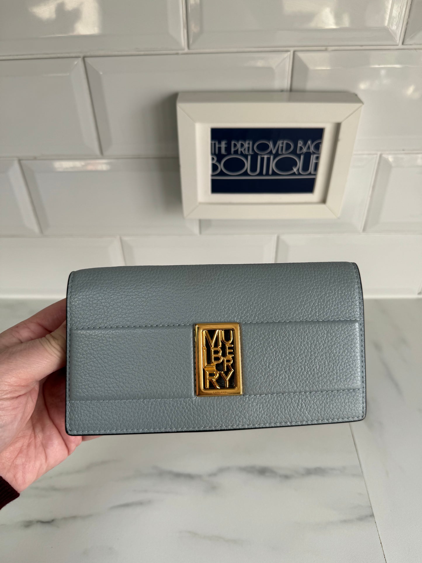 Mulberry Sadie Wallet - Cloud