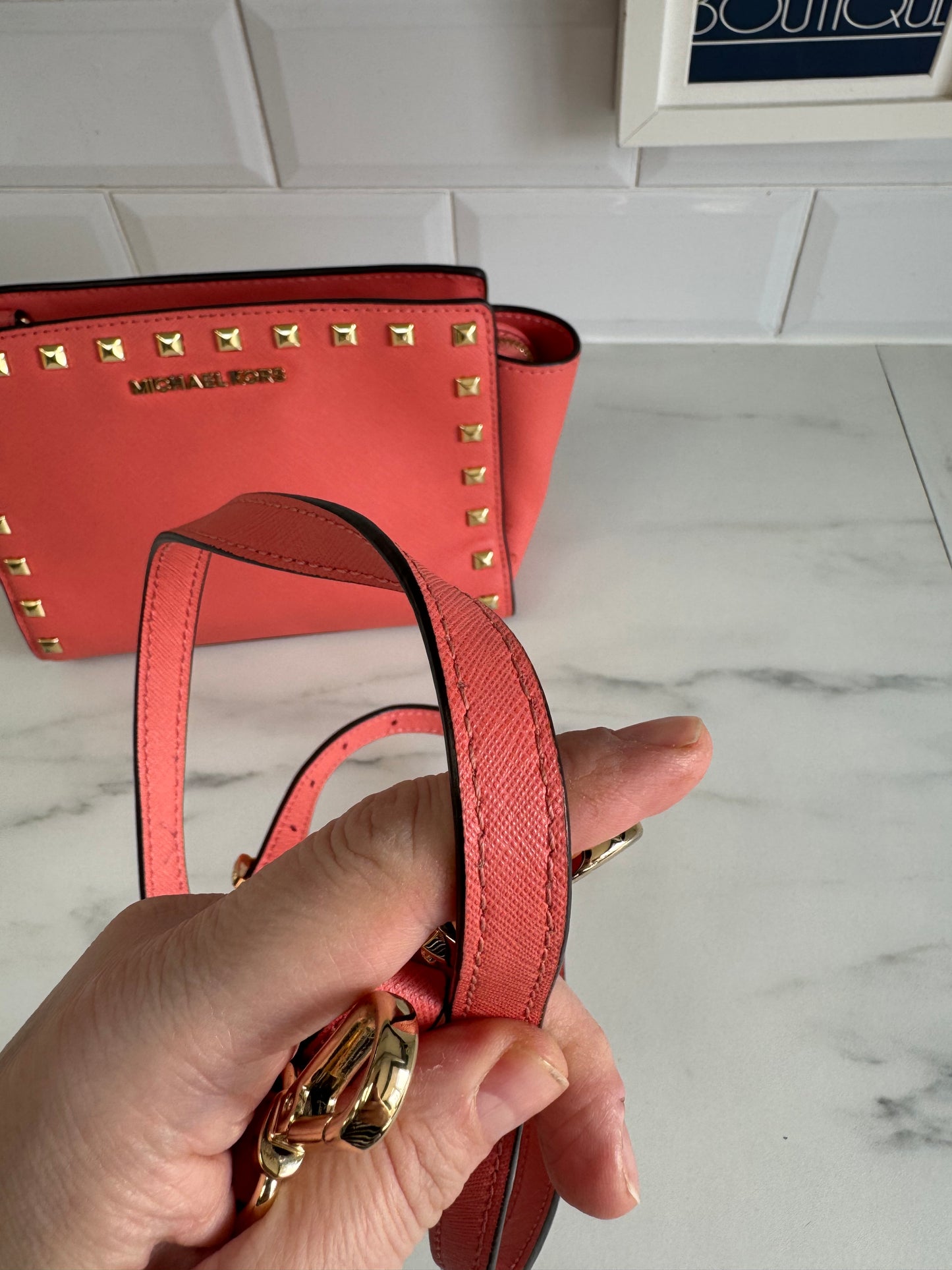 Michael Kors Selma Bag - Coral