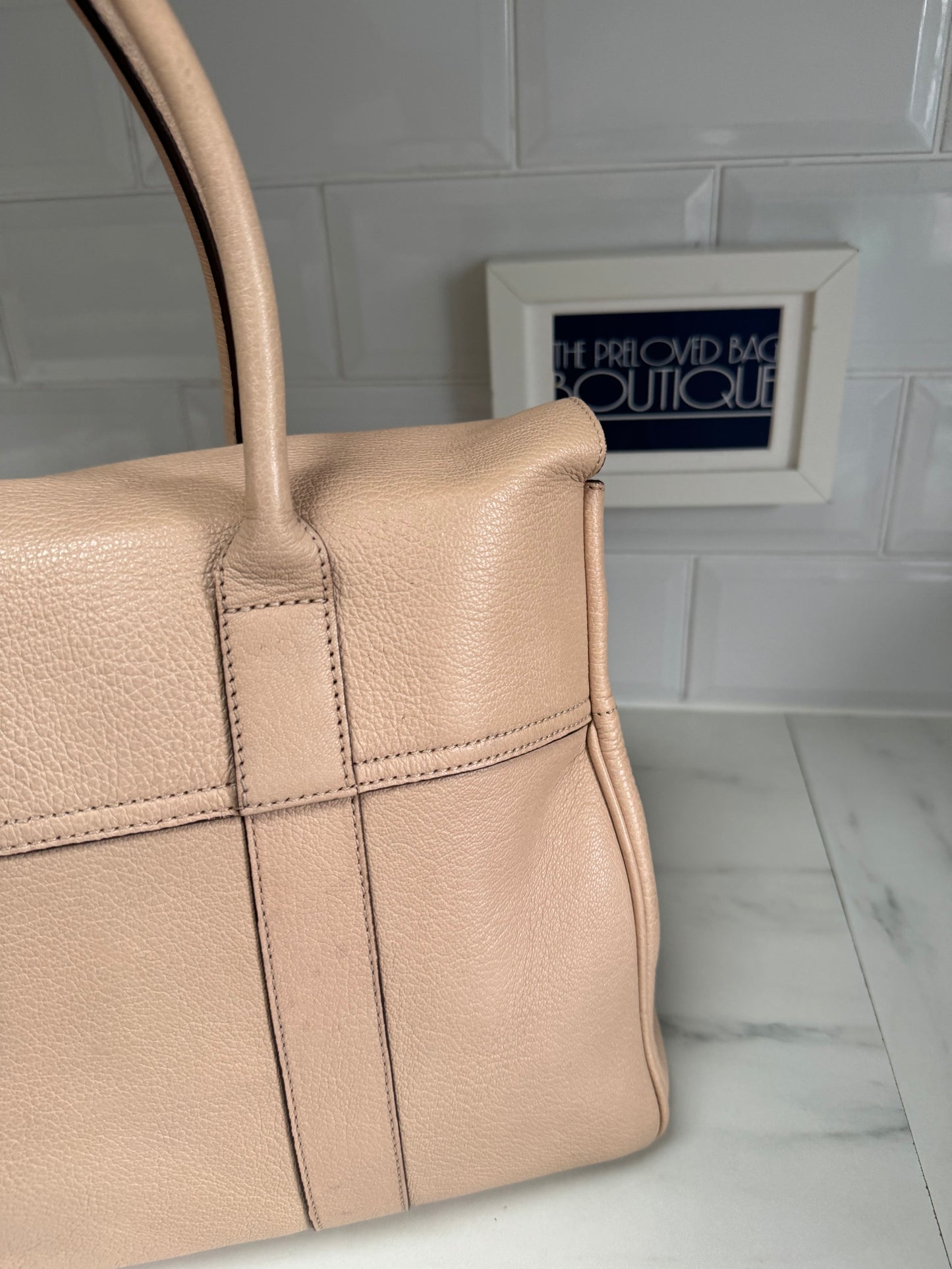 Mulberry Bayswater - putty/neutral/nude