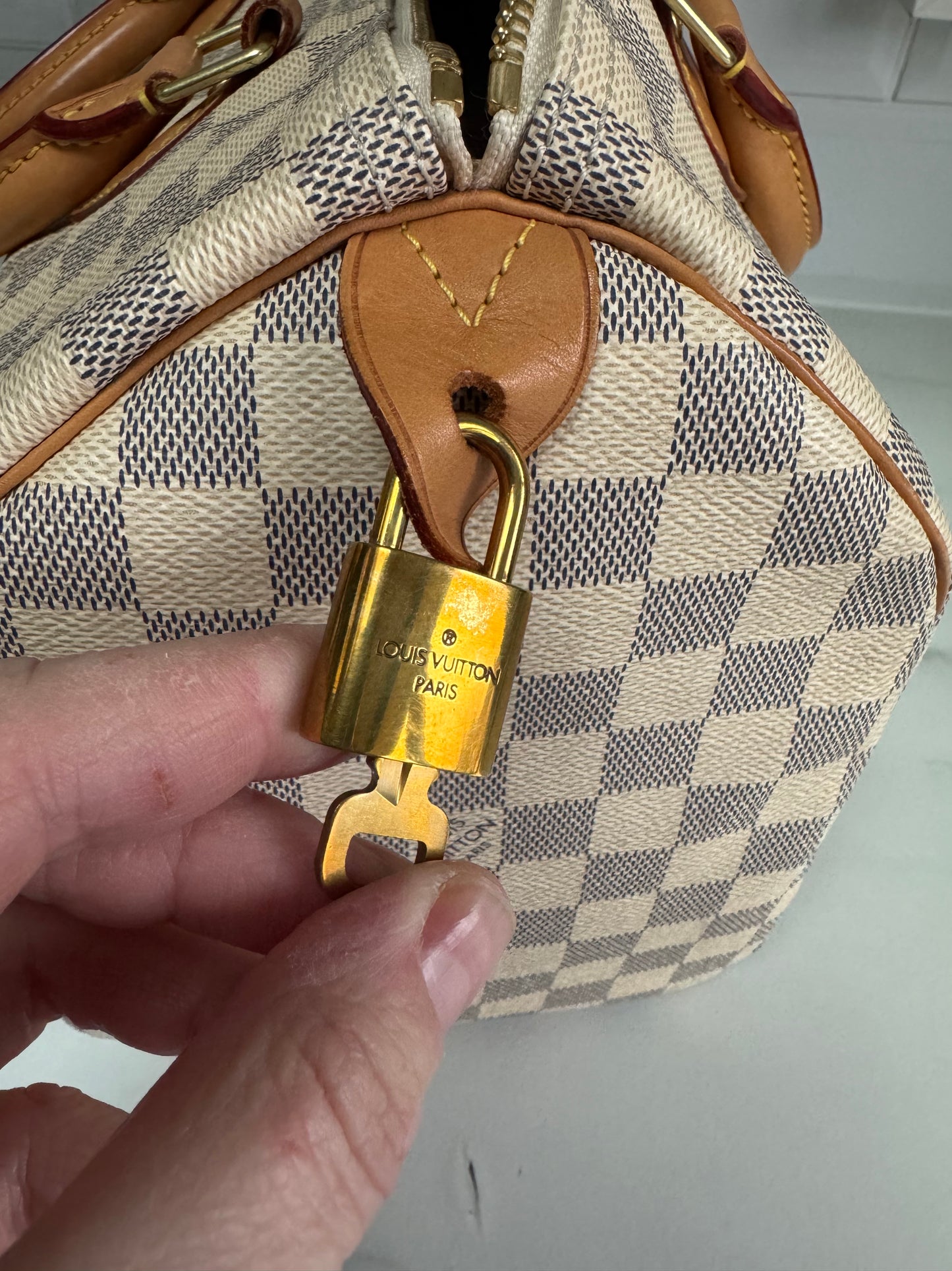 Louis Vuitton Speedy 30 - Damier Azure