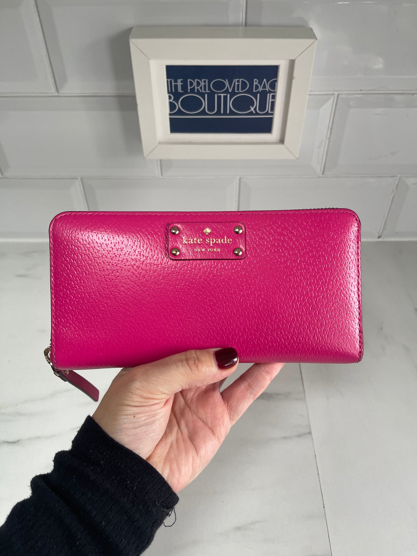 Kate Spade Long Zip Around wallet - Pink