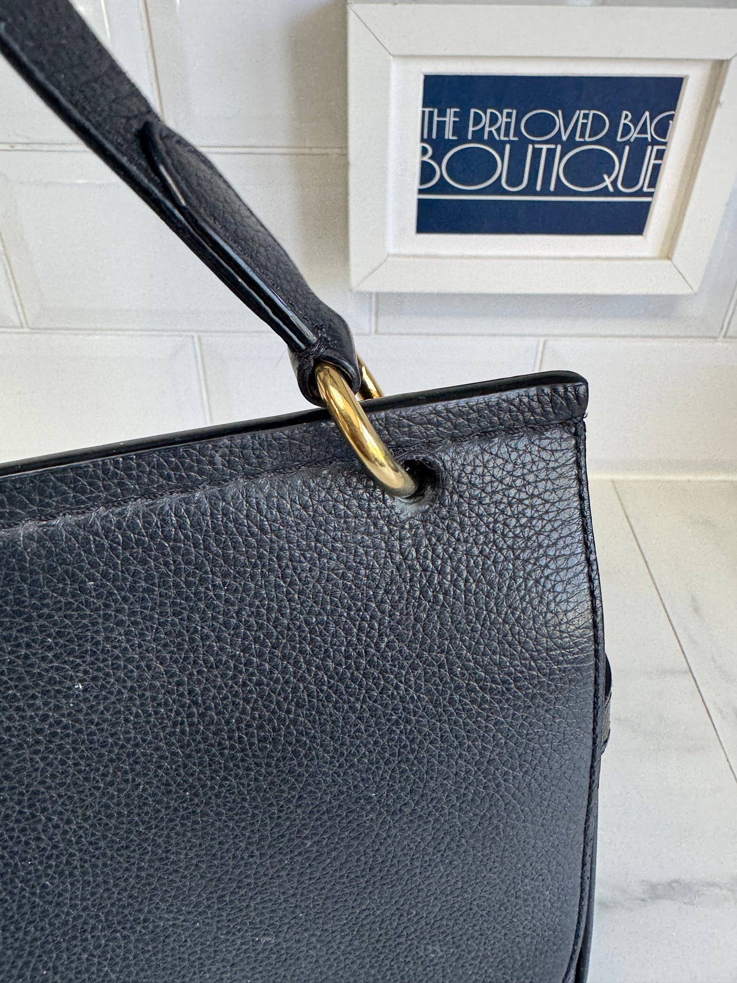 Mulberry Large Amberley - Black