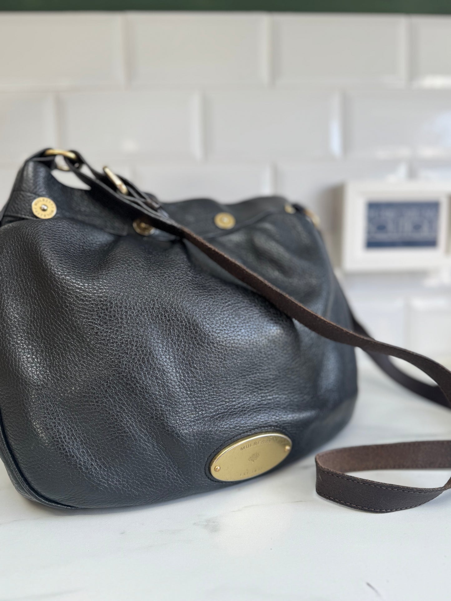 Mulberry Mitzy Messenger (2) - Black