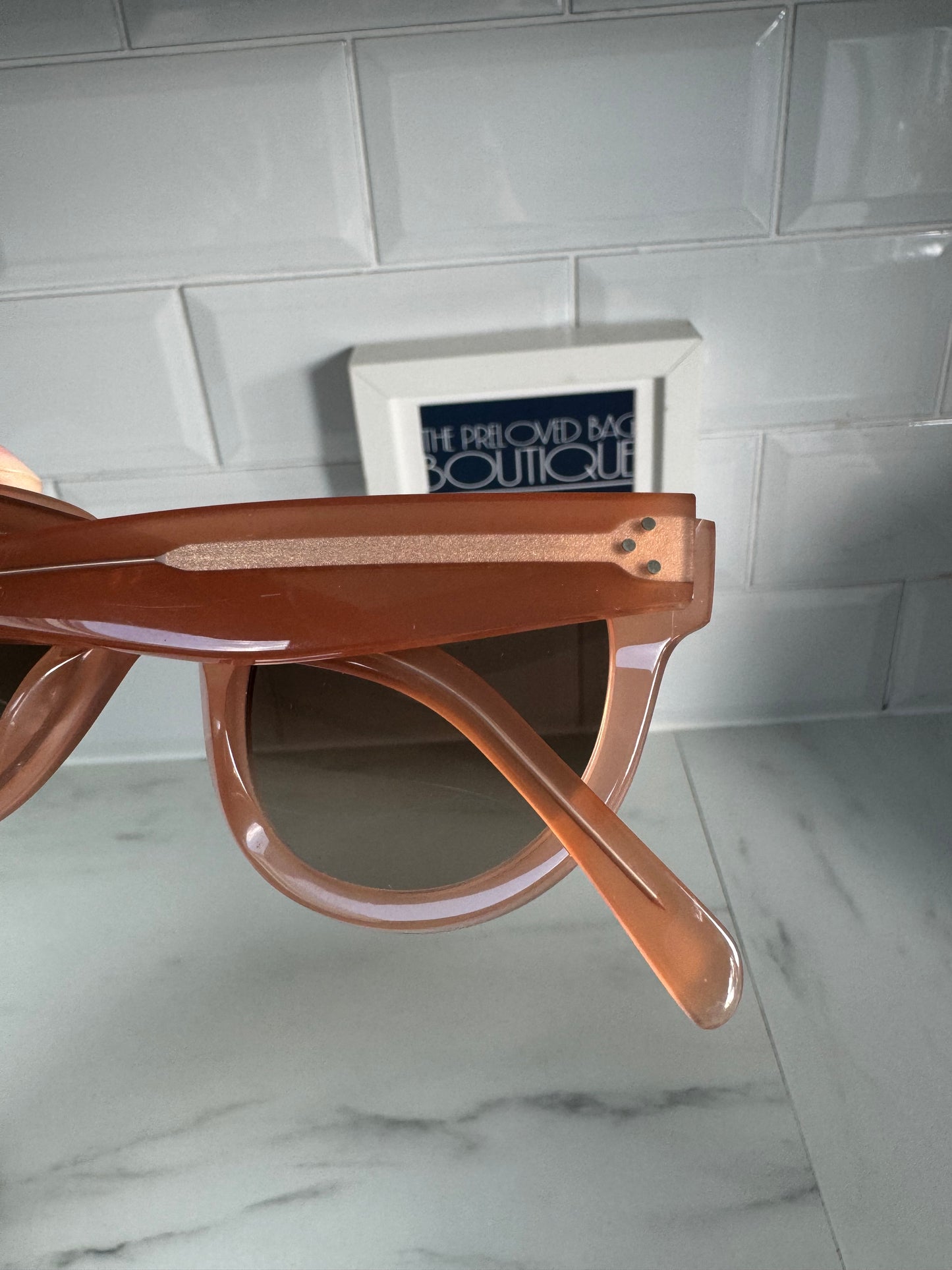 Celine Audrey Sunglasses - Pink