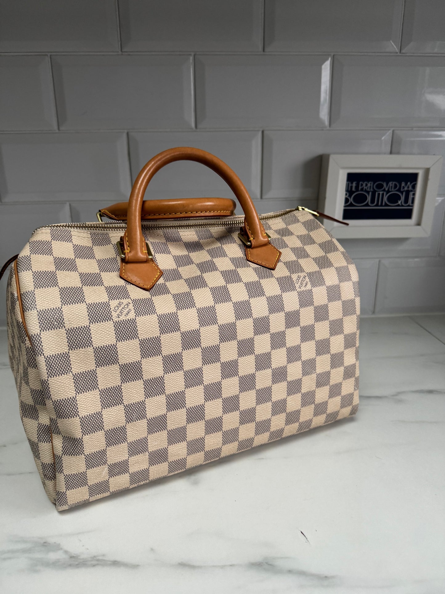 Louis Vuitton Speedy 30 - Damier Azure