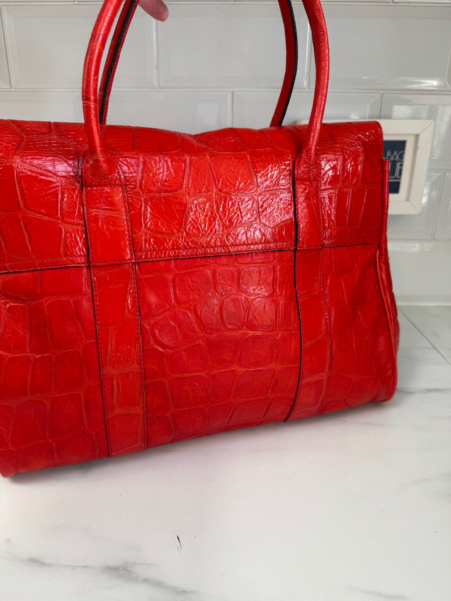 Mulberry Bayswater - Tomato Red Patent