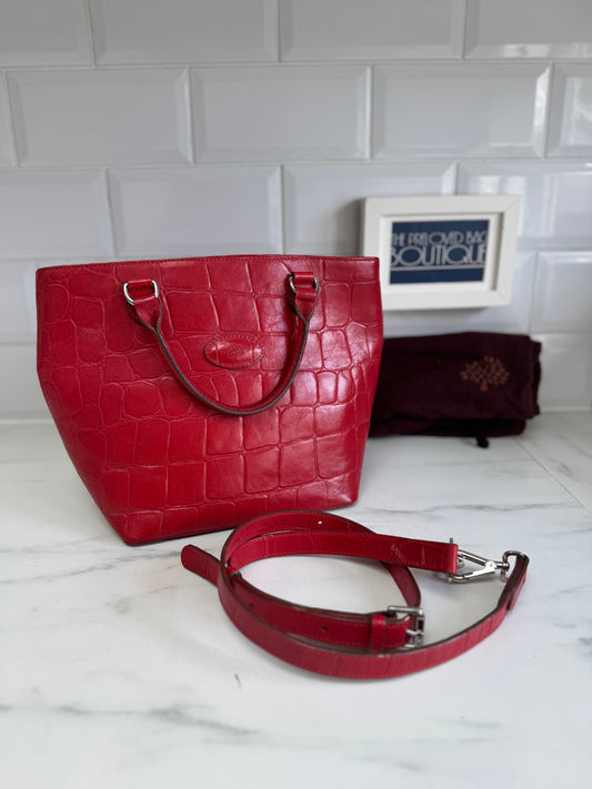 Mulberry Vintage Helier Tote Bag - Red
