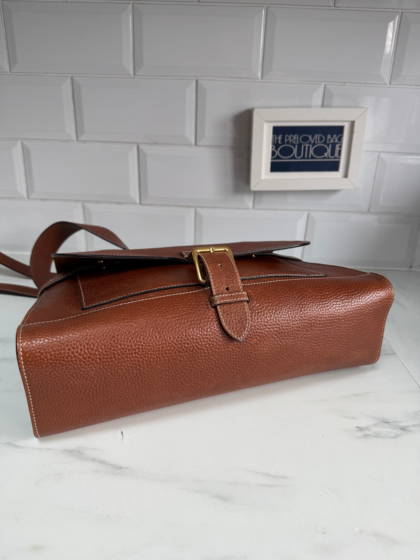 Mulberry Chiltern Satchel - Oak