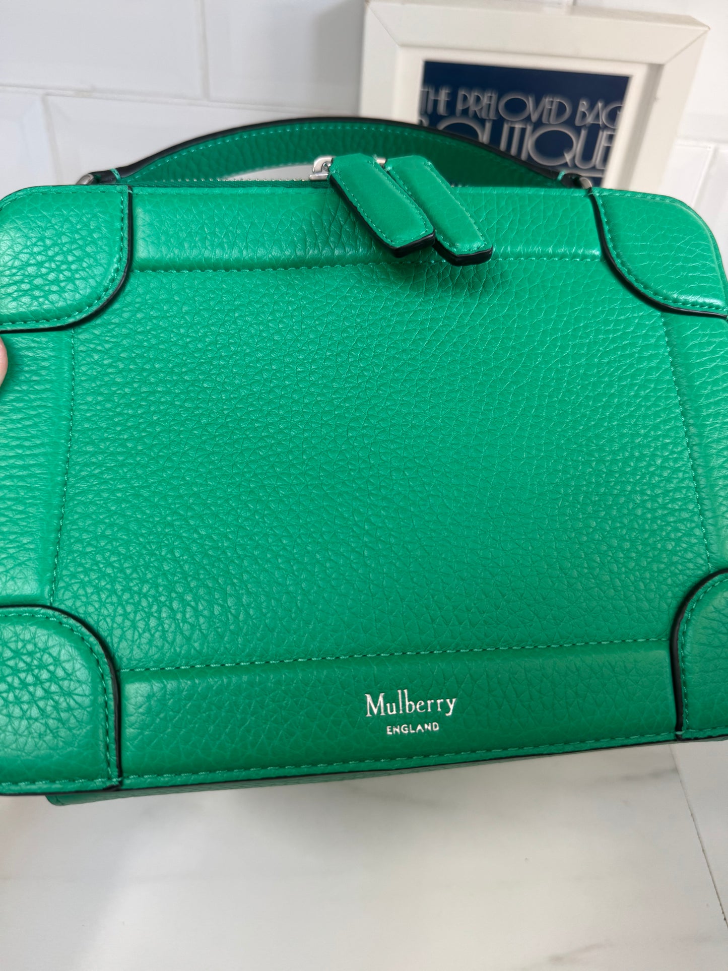 Mulberry Belgrave - Green and Black