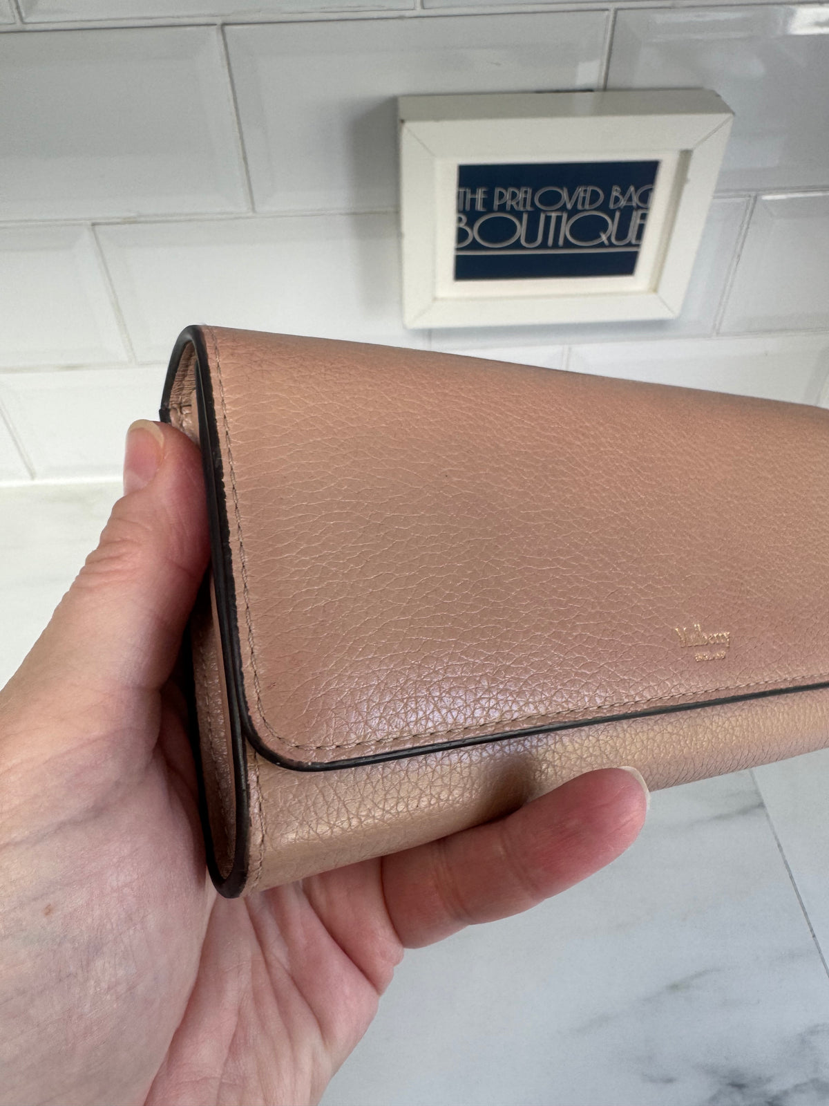 Mulberry Continental Wallet - Rosewater