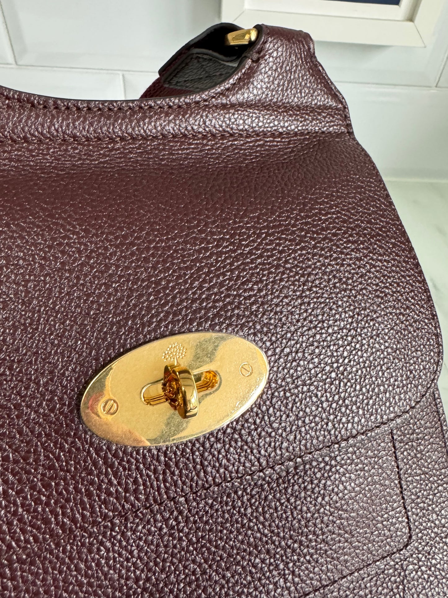 Mulberry Small Antony - Oxblood