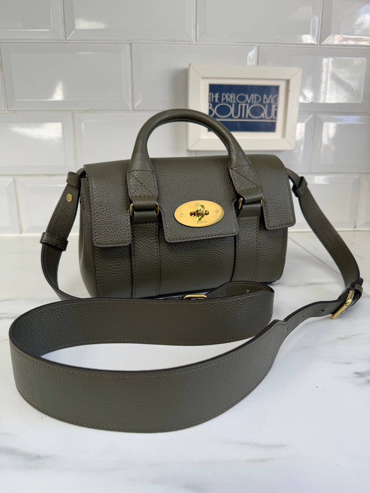 Mulberry Bayswater - Juniper Green