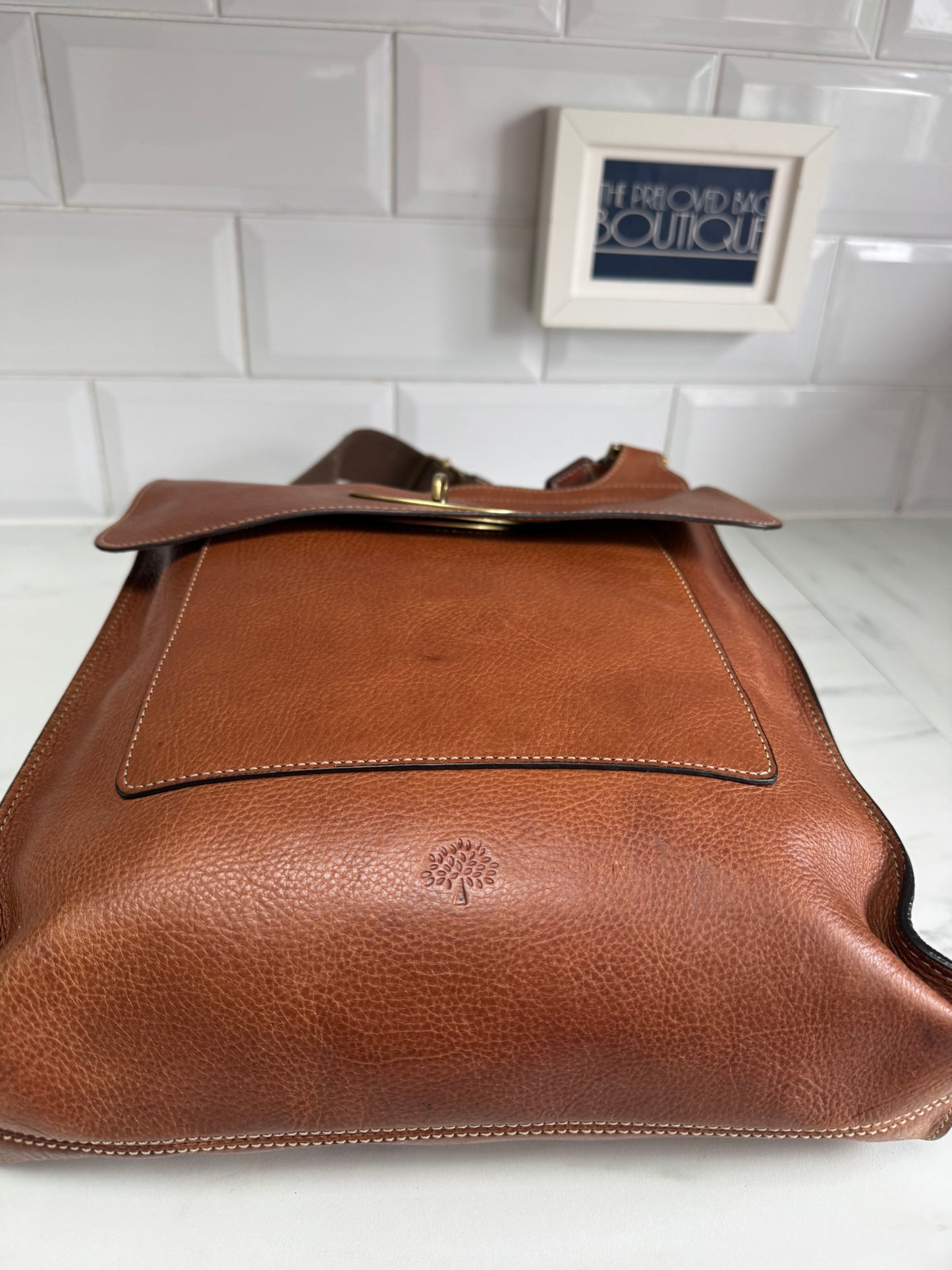 Mulberry Large Antony/Messenger -Oak