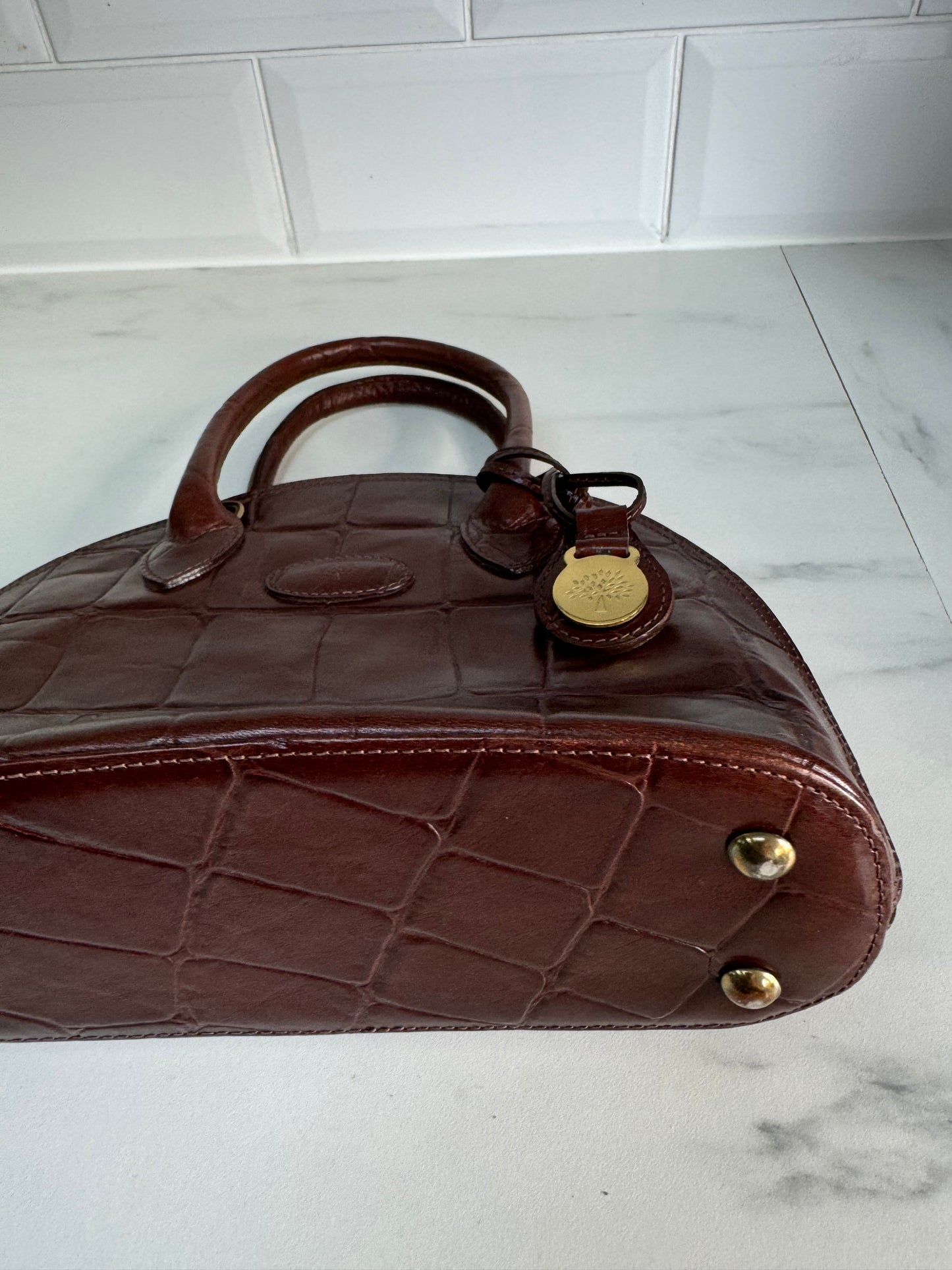 Mulberry Vintage Edbury - Chocolate Brown