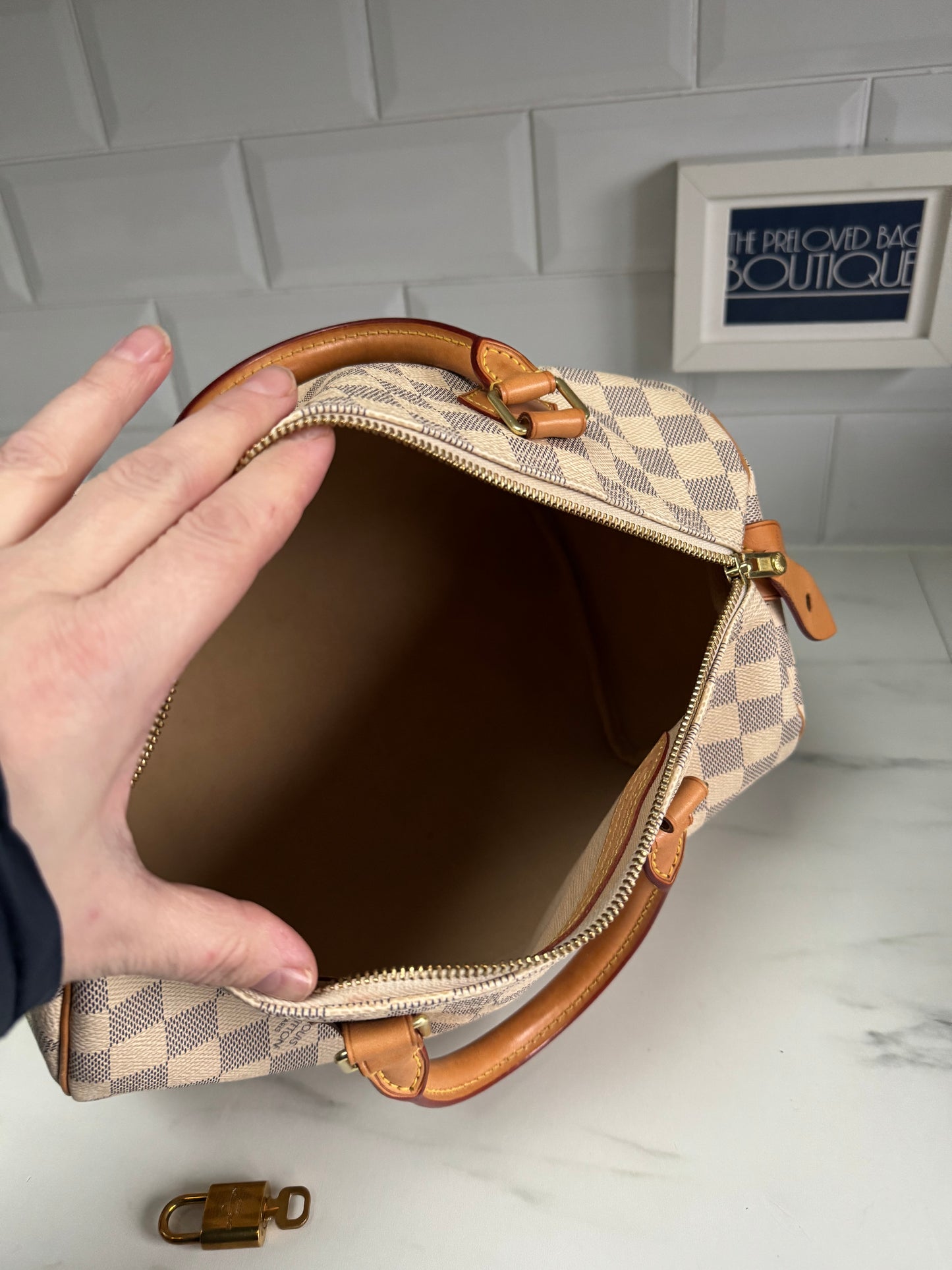 Louis Vuitton Speedy 30 - Damier Azure