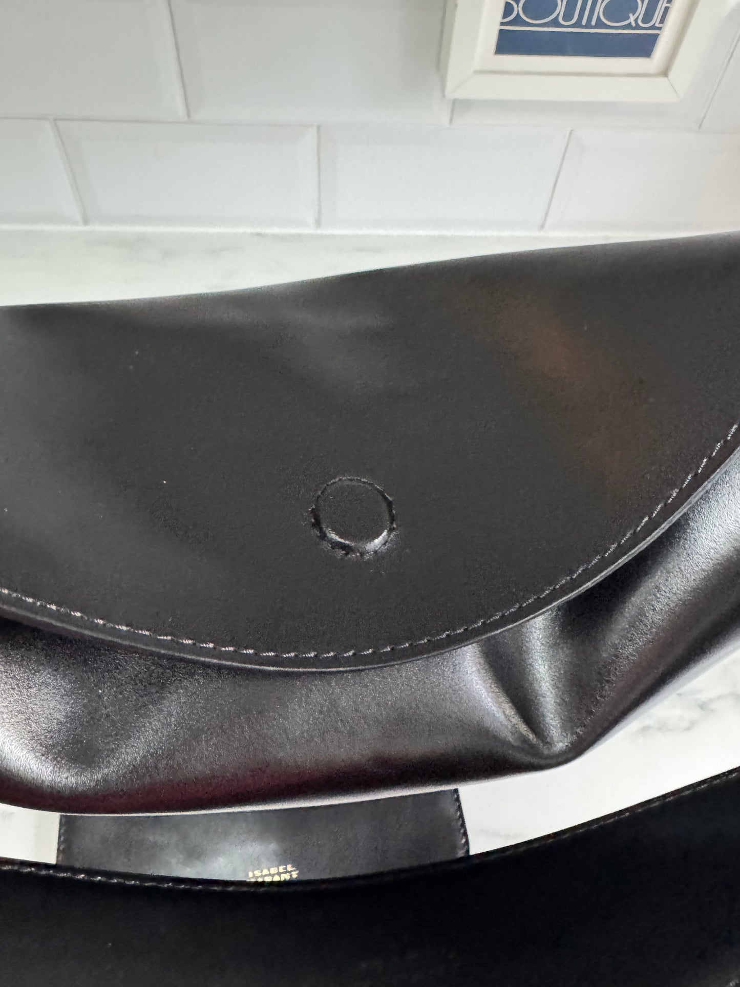 Isabel Marant Oskan Soft Hobo - Black
