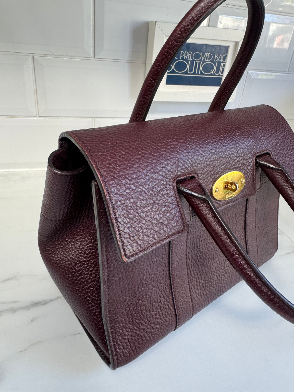 Mulberry Small Bayswater - Oxblood