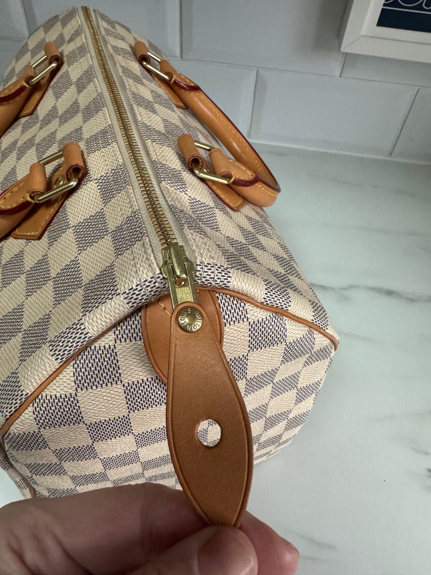 Louis Vuitton Speedy 30 - Damier Azure