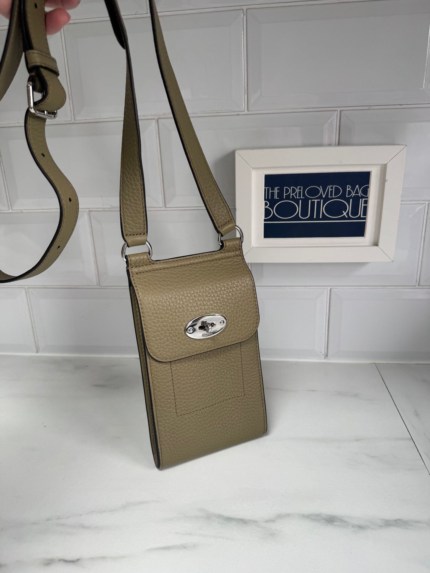 Mulberry Mini Antony - Summer Khaki