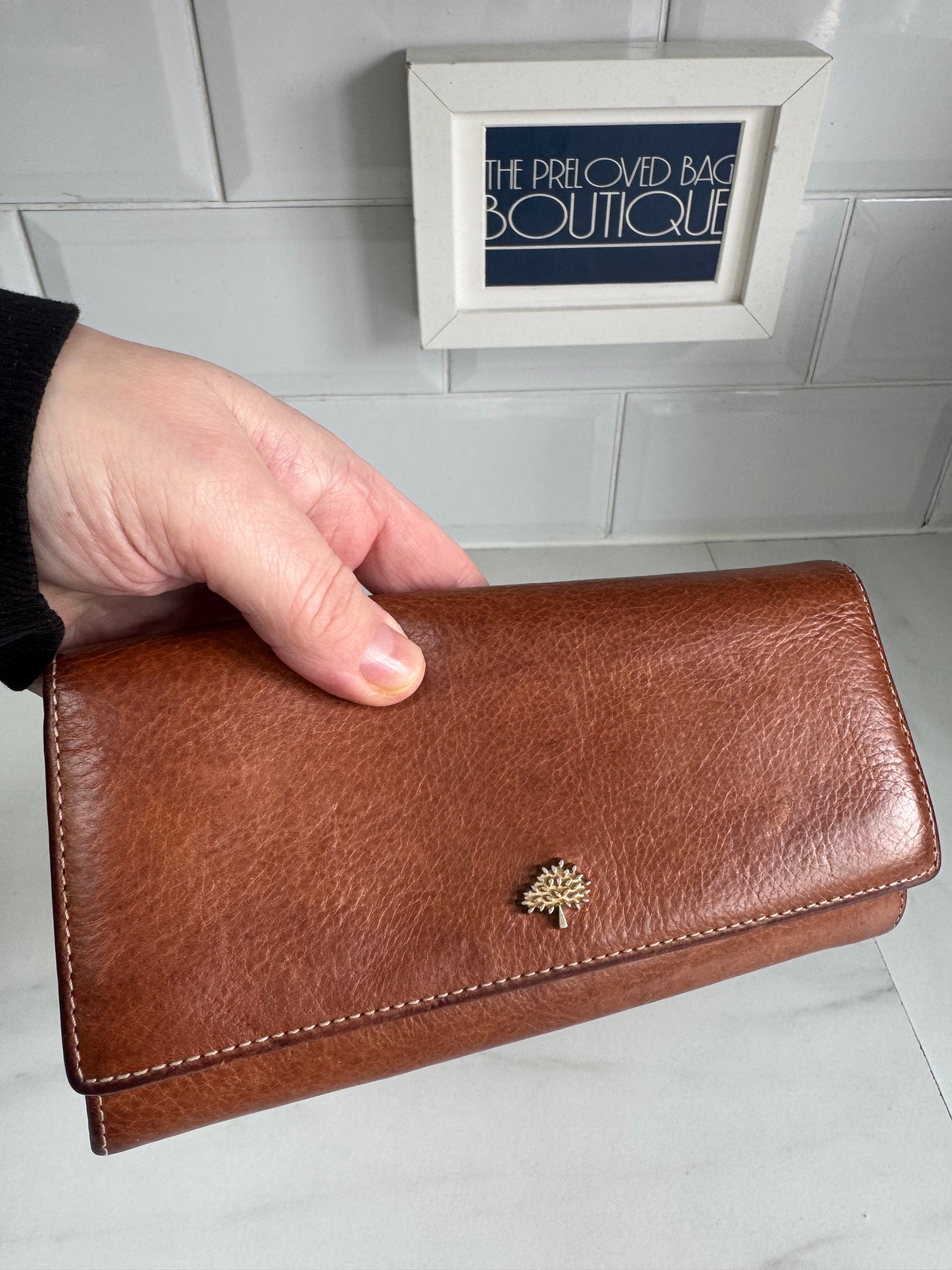 Mulberry Continental Purse - Oak