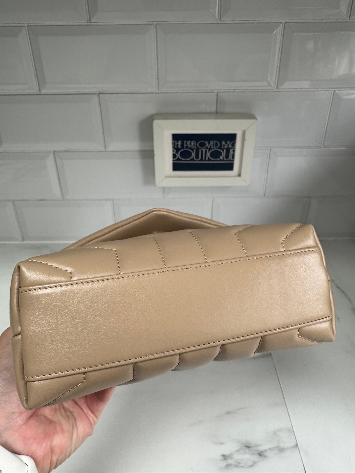 Saint Laurent Toy Lou Lou - Dark Beige