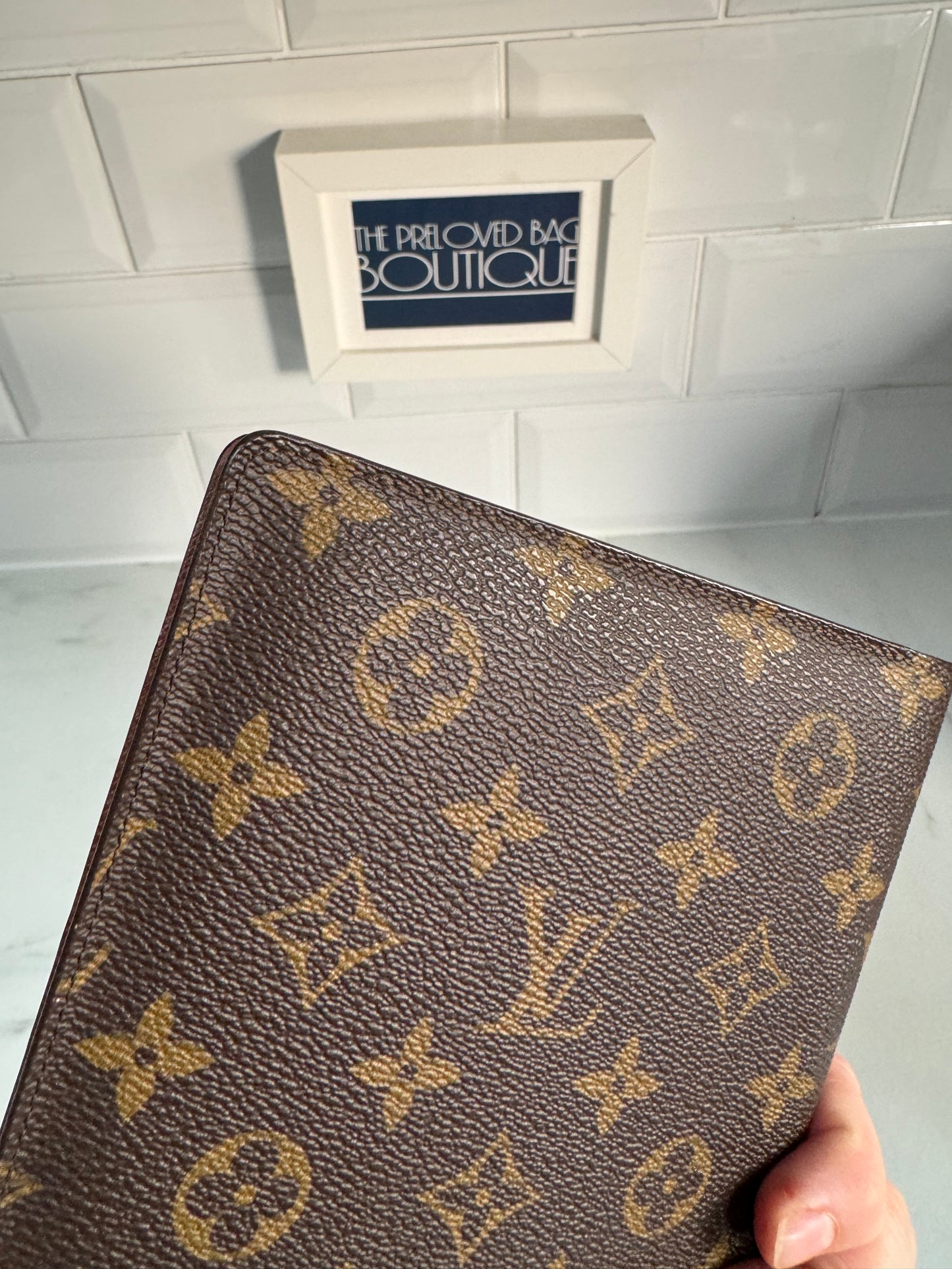 Louis Vuitton Notebook Cover - Monogram