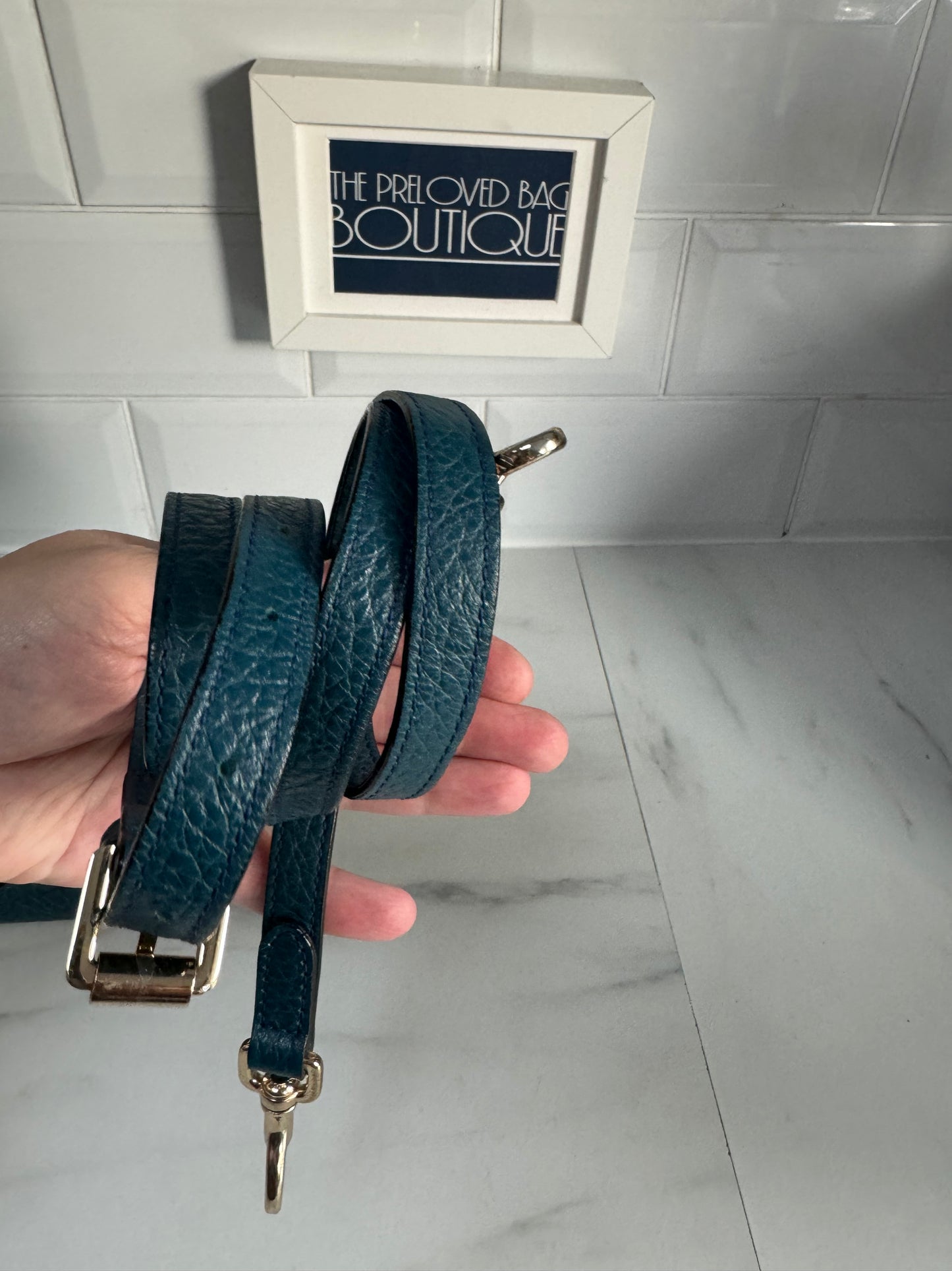 Mulberry Small Taylor - Petrol Blue