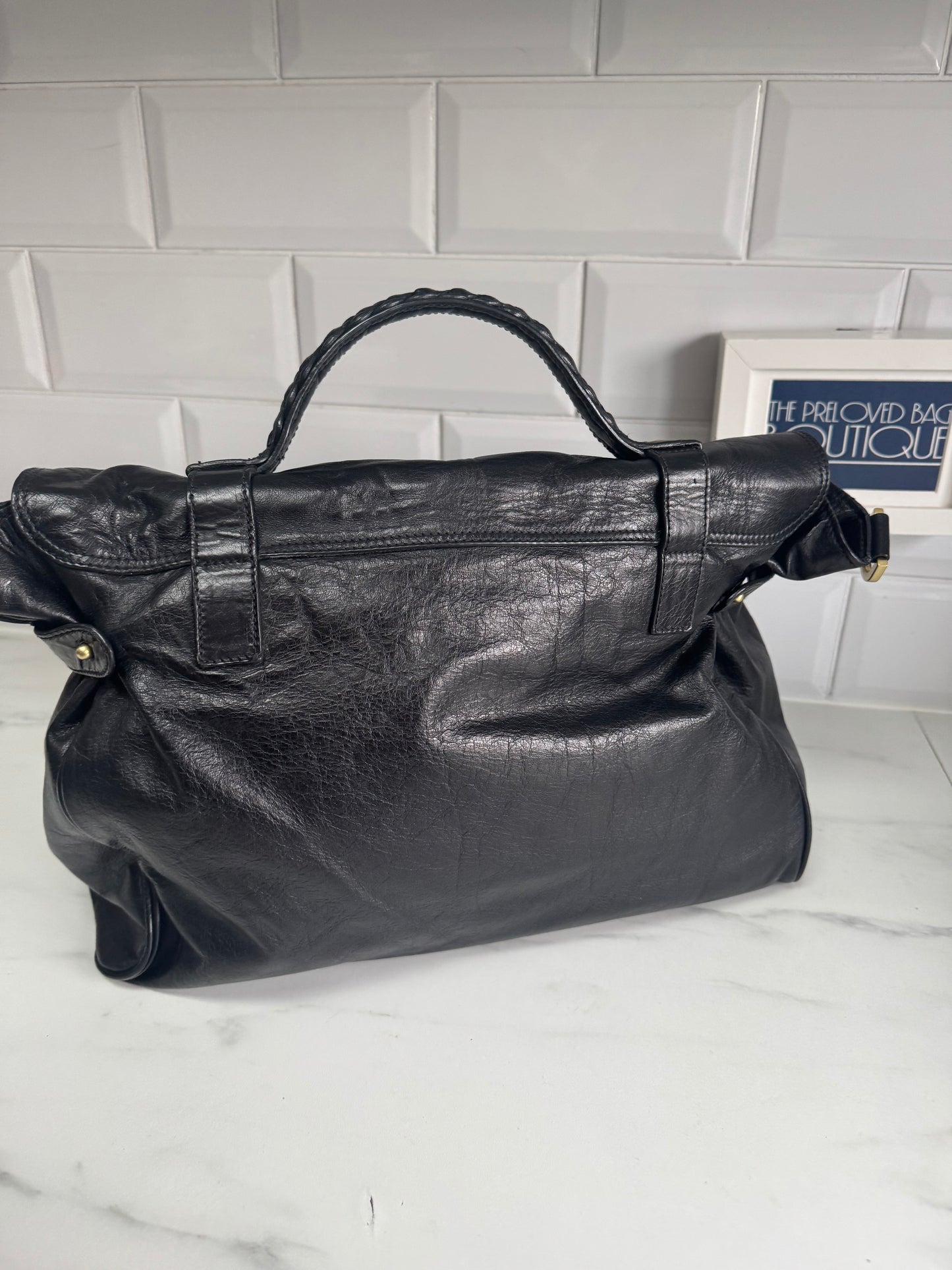 Mulberry Oversized Alexa - Black