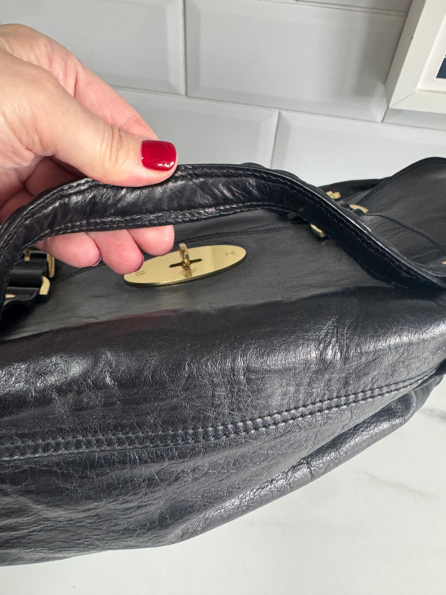 Mulberry Oversized Alexa - Black
