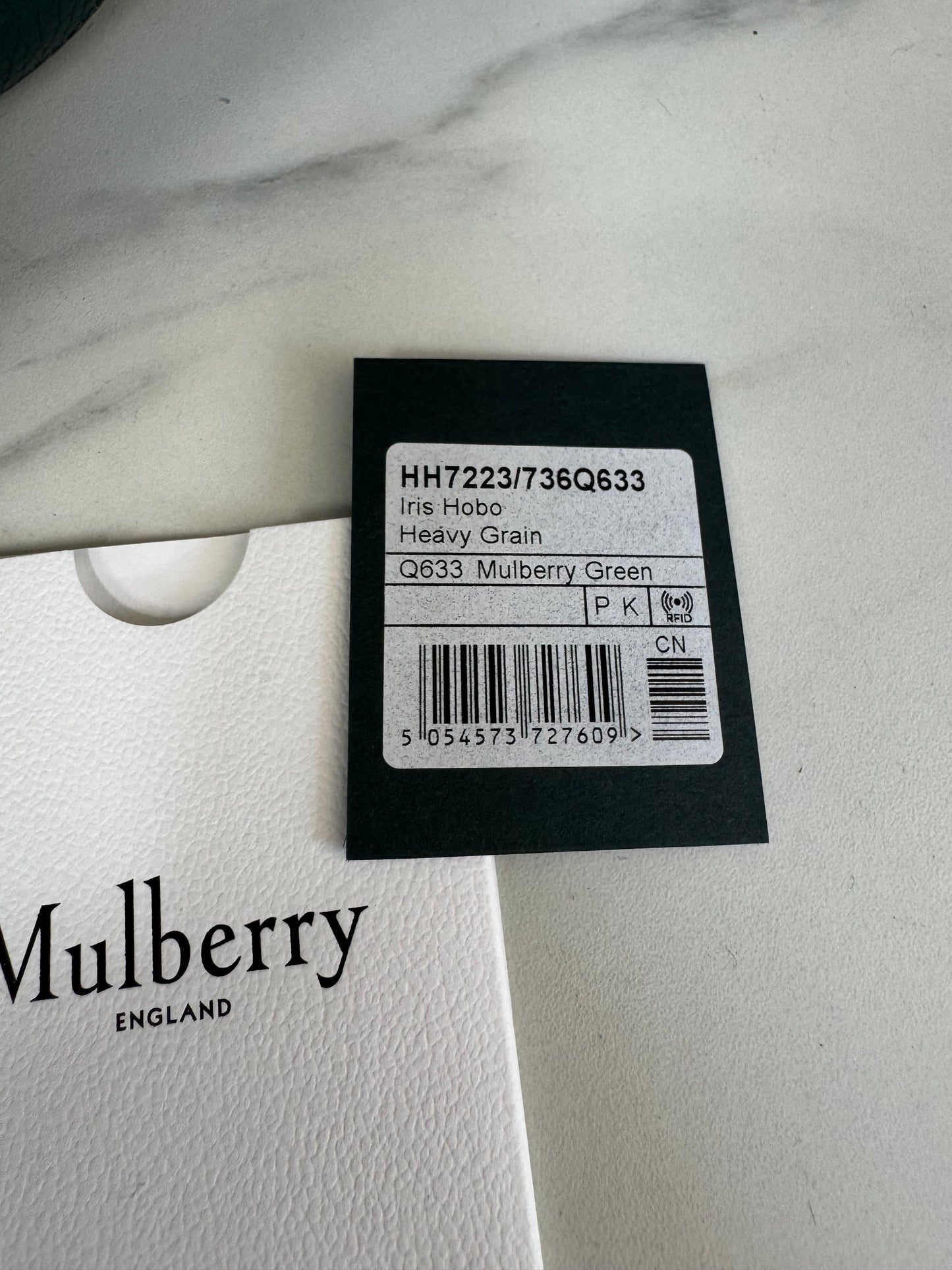 Mulberry Iris Hobo - Mulberry Green