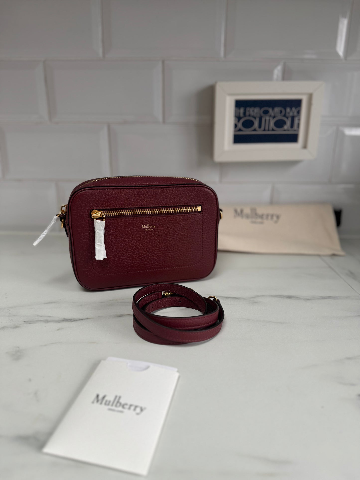 Mulberry Camera Bag - Crimson