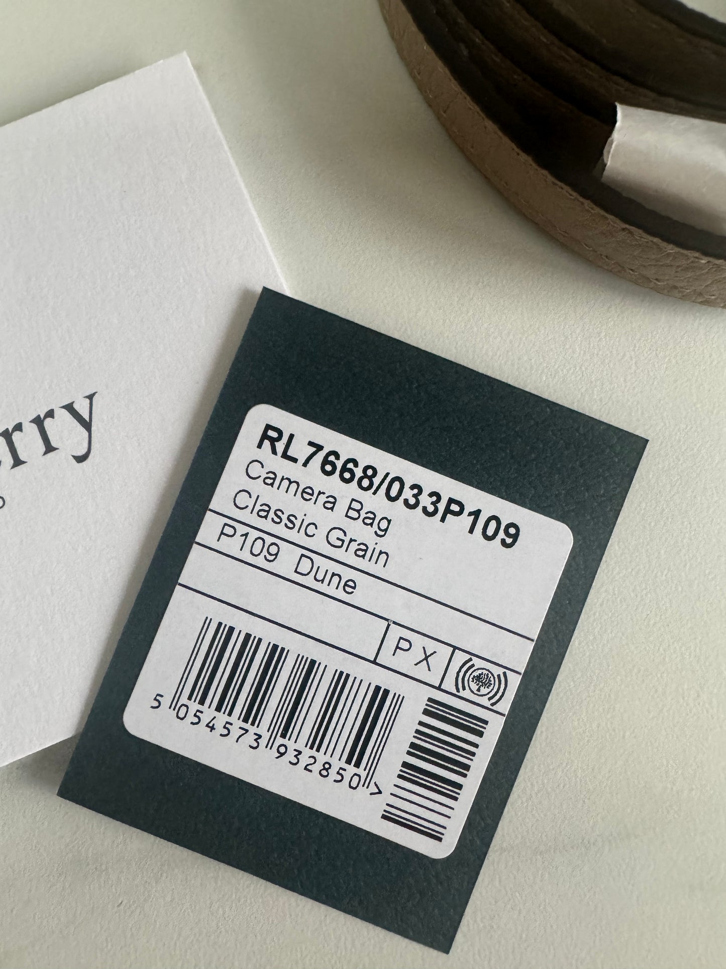 Mulberry Camera Bag - Dune