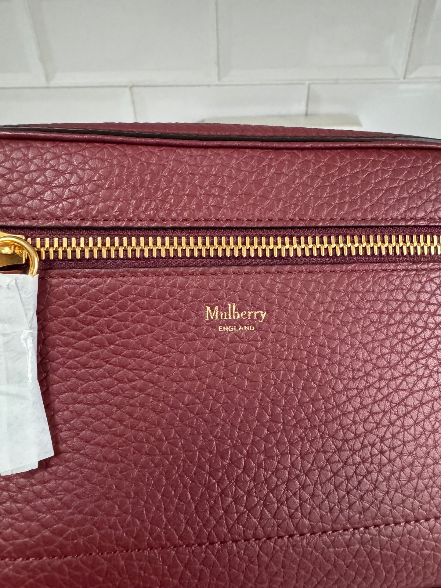 Mulberry Camera Bag - Crimson