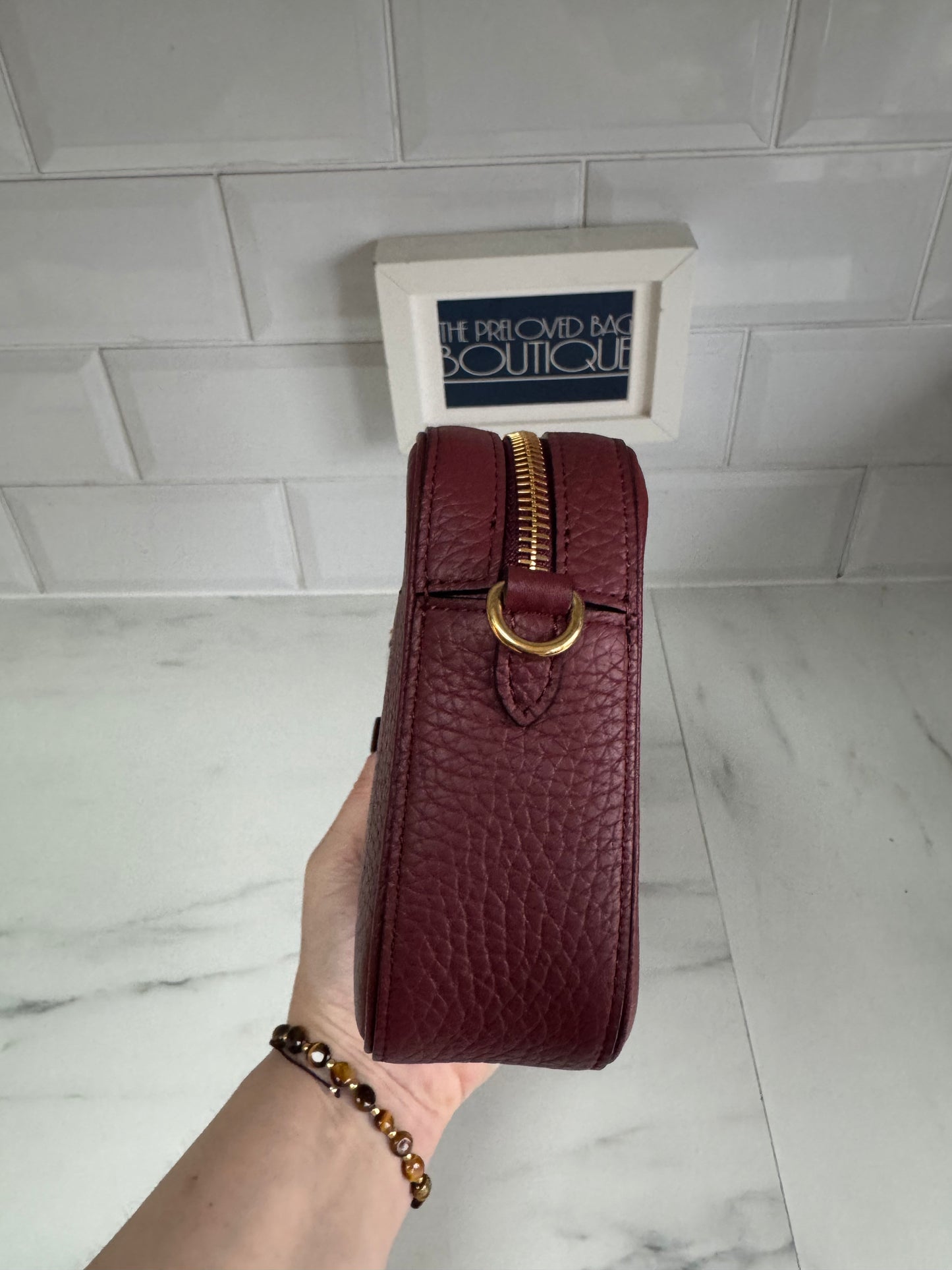 Mulberry Camera Bag - Crimson