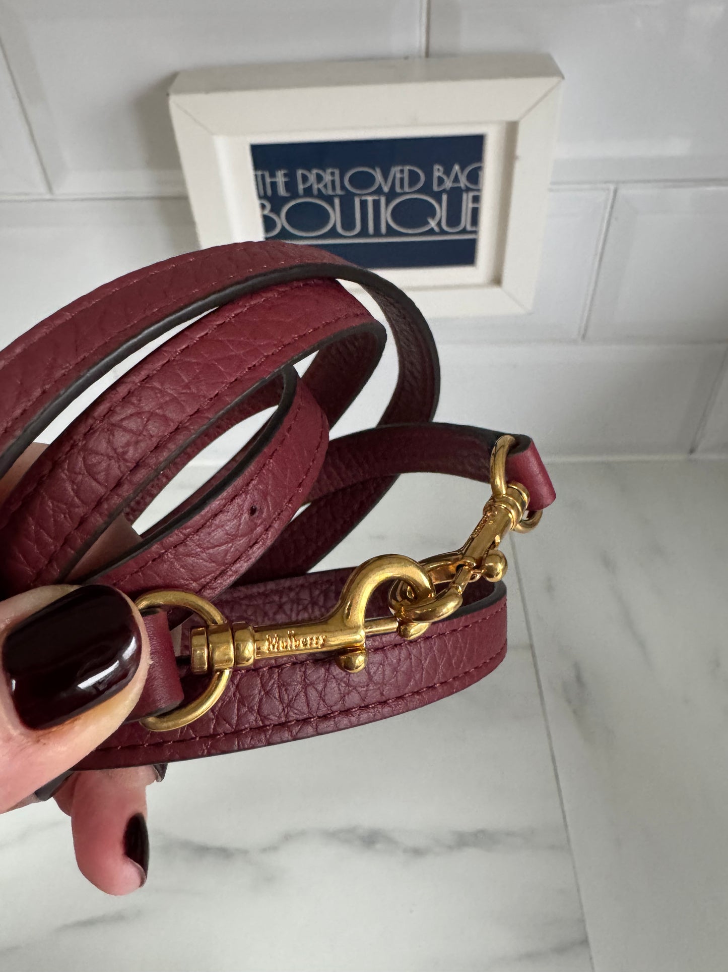 Mulberry Camera Bag - Crimson