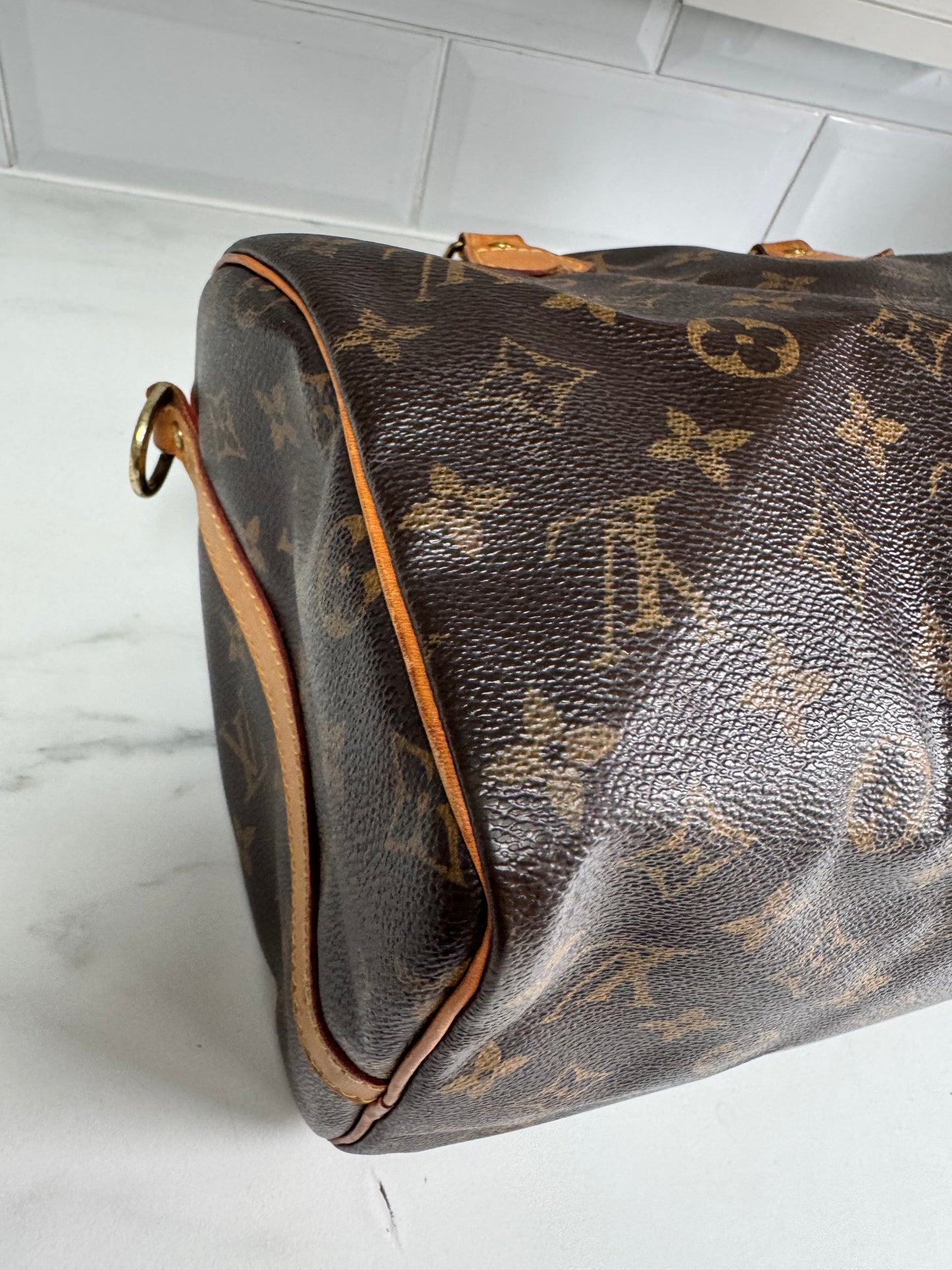 Louis Vuitton Speedy 30 Bandouliere - Monogram Brown