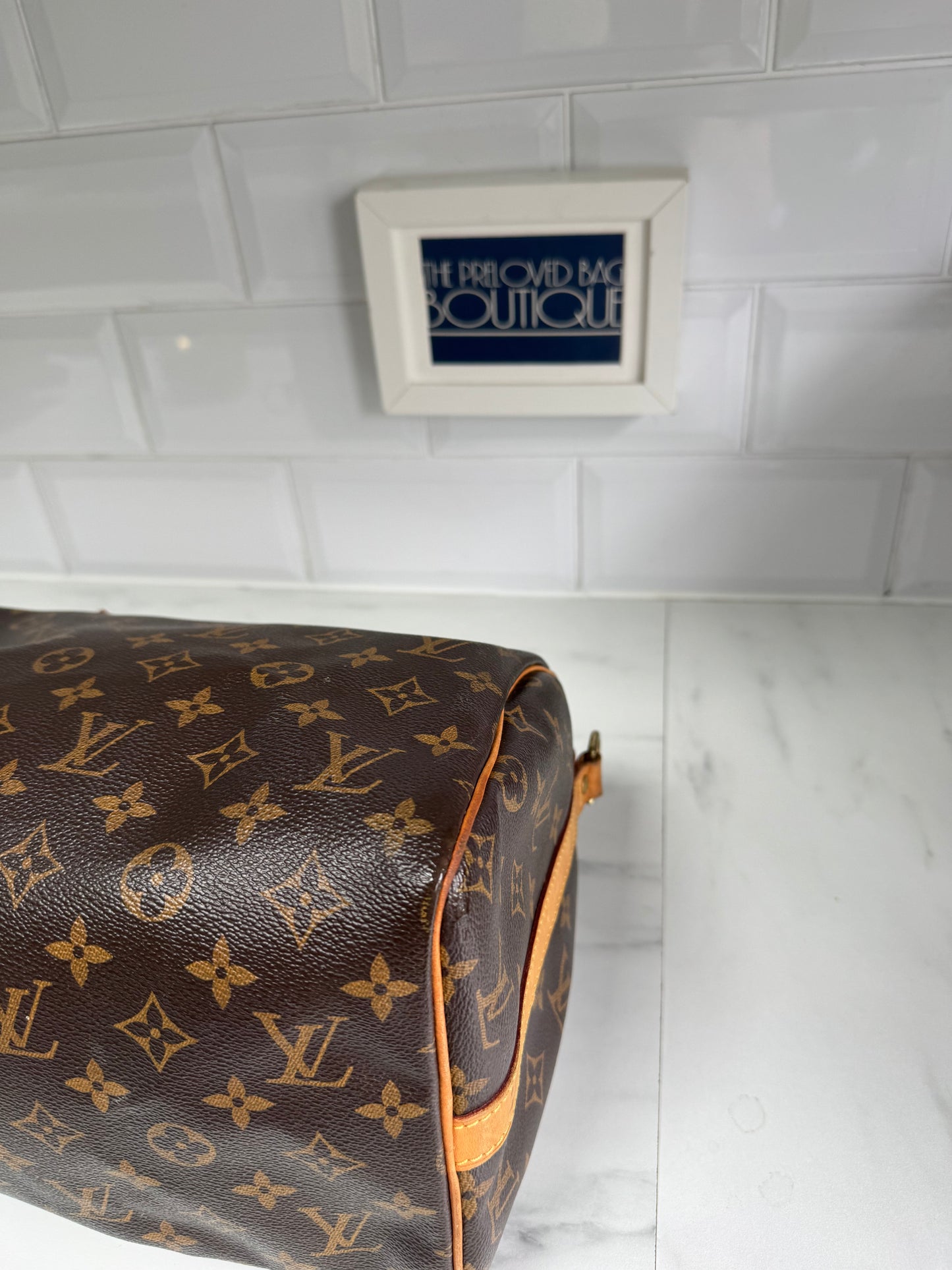 Louis Vuitton Speedy 30 Bandouliere - Monogram Brown