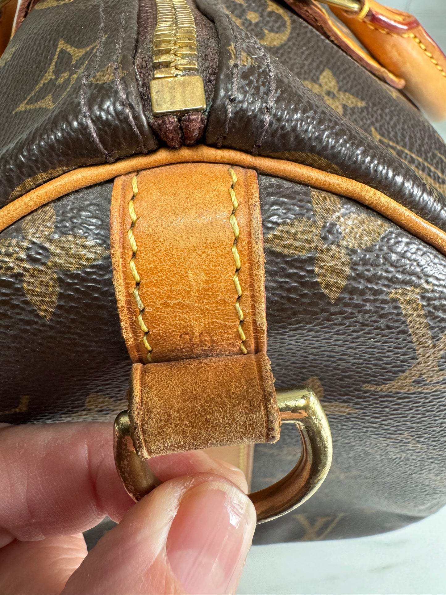 Louis Vuitton Speedy 30 Bandouliere - Monogram Brown