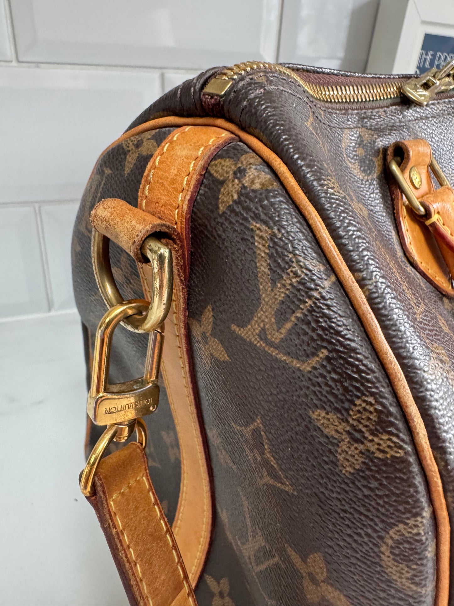 Louis Vuitton Speedy 30 Bandouliere - Monogram Brown