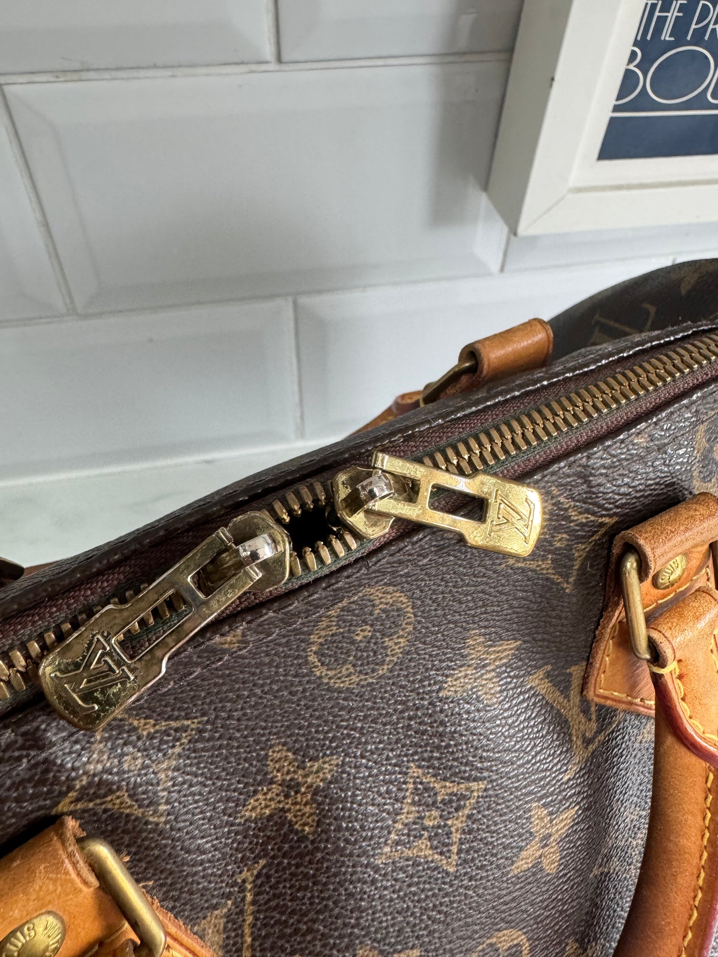 Louis Vuitton Speedy 30 Bandouliere - Monogram Brown