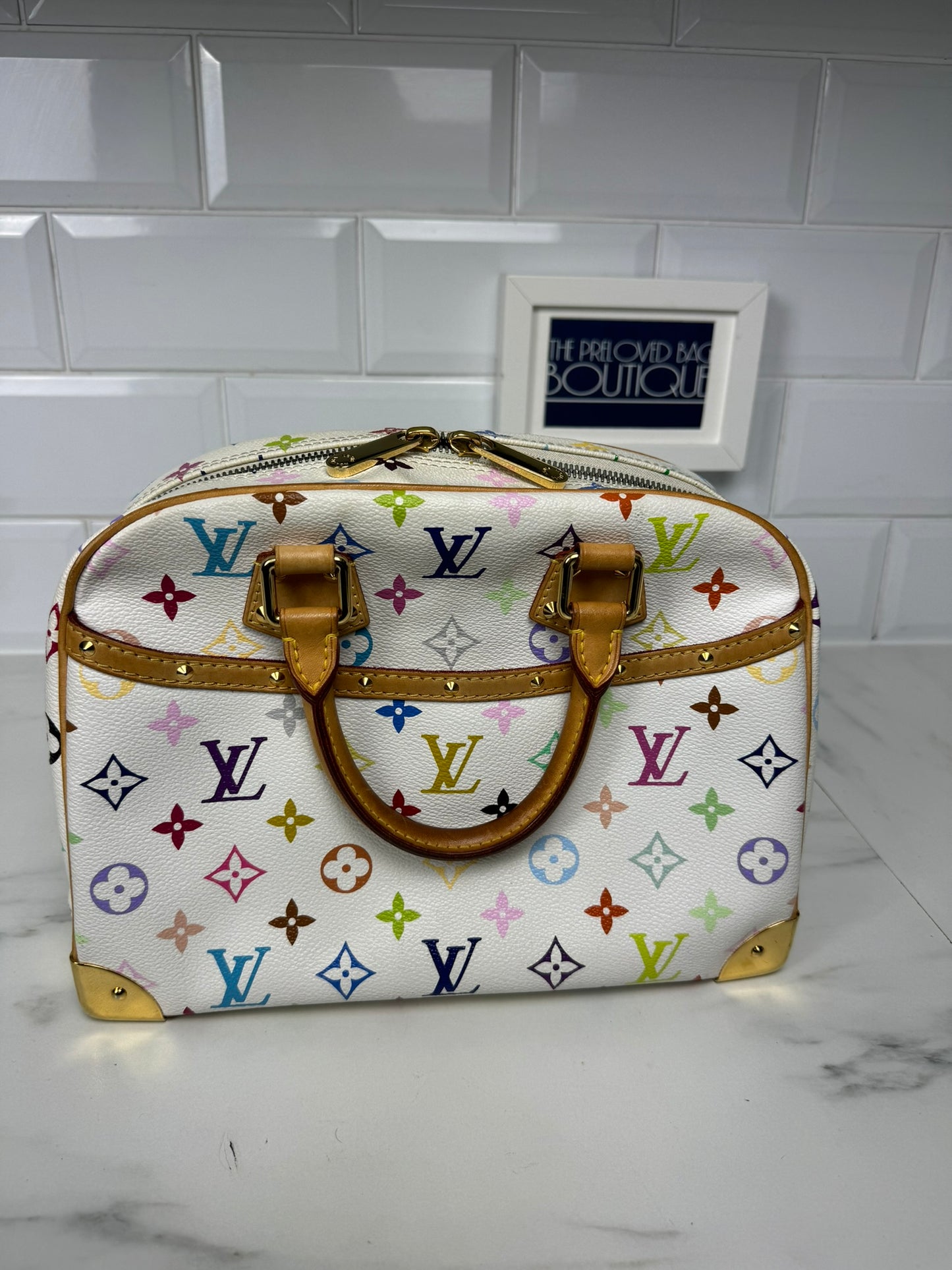 Louis Vuitton Multicolore Trouville - Blanc