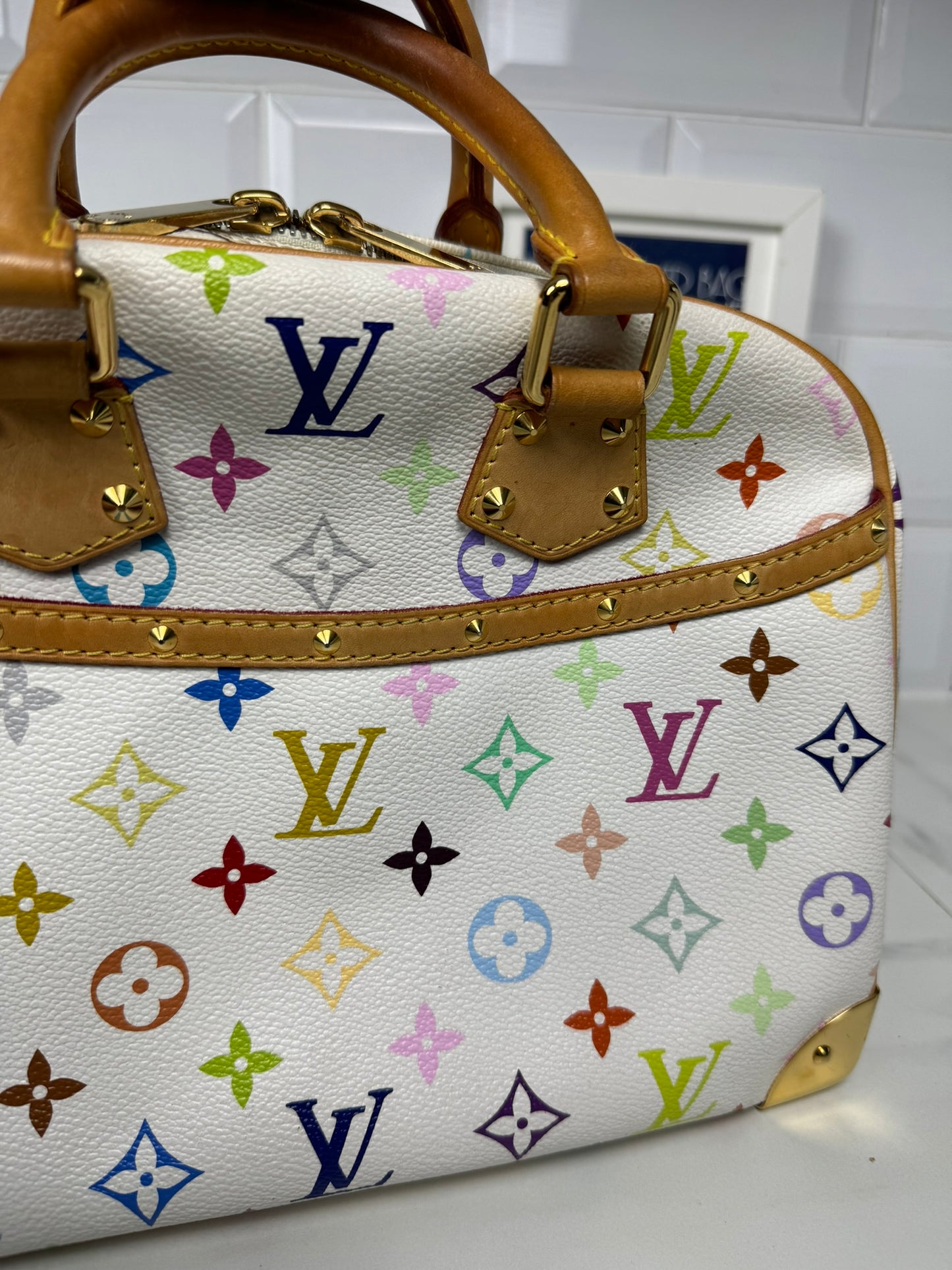 Louis Vuitton Multicolore Trouville - Blanc