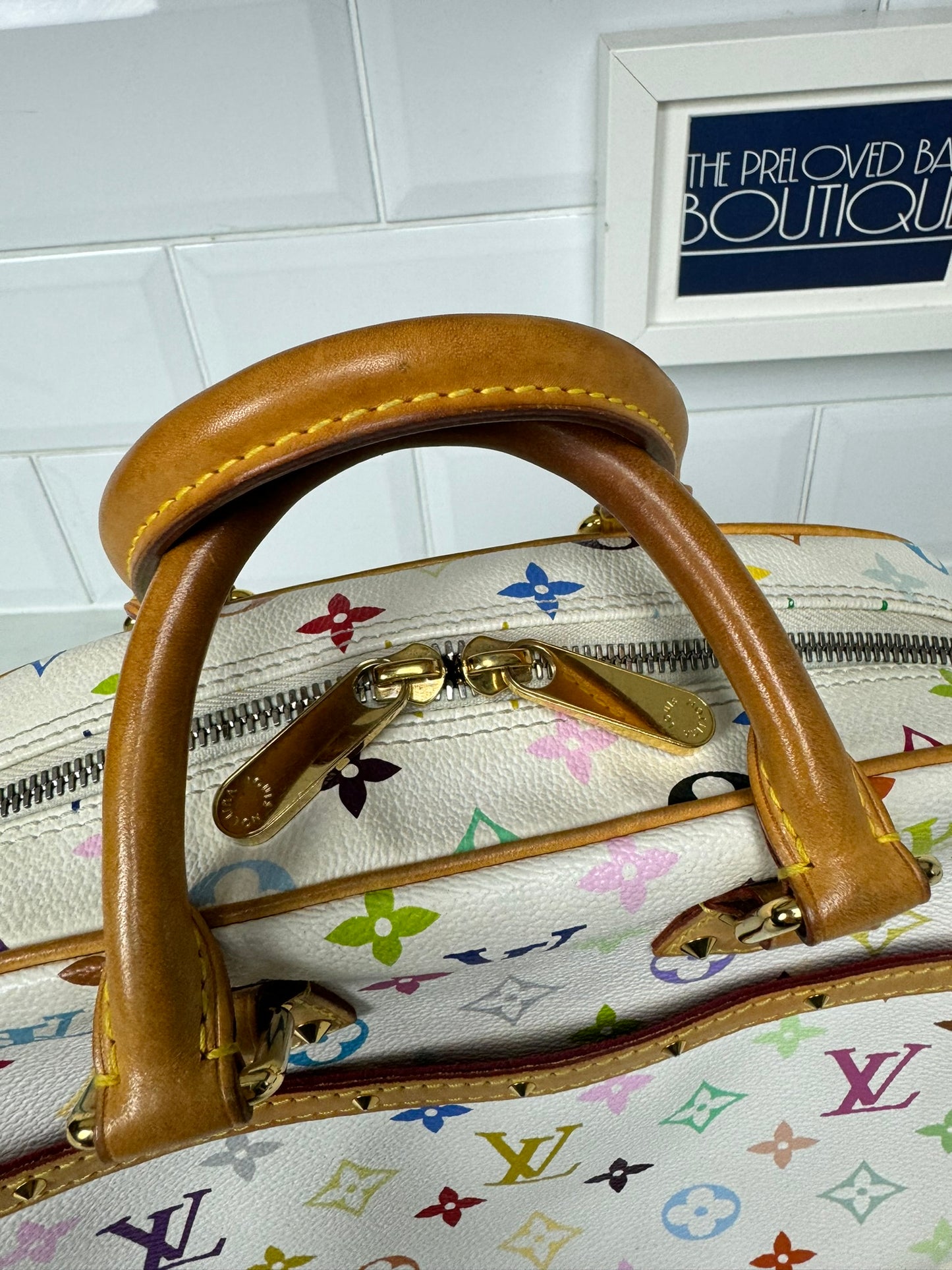 Louis Vuitton Multicolore Trouville - Blanc