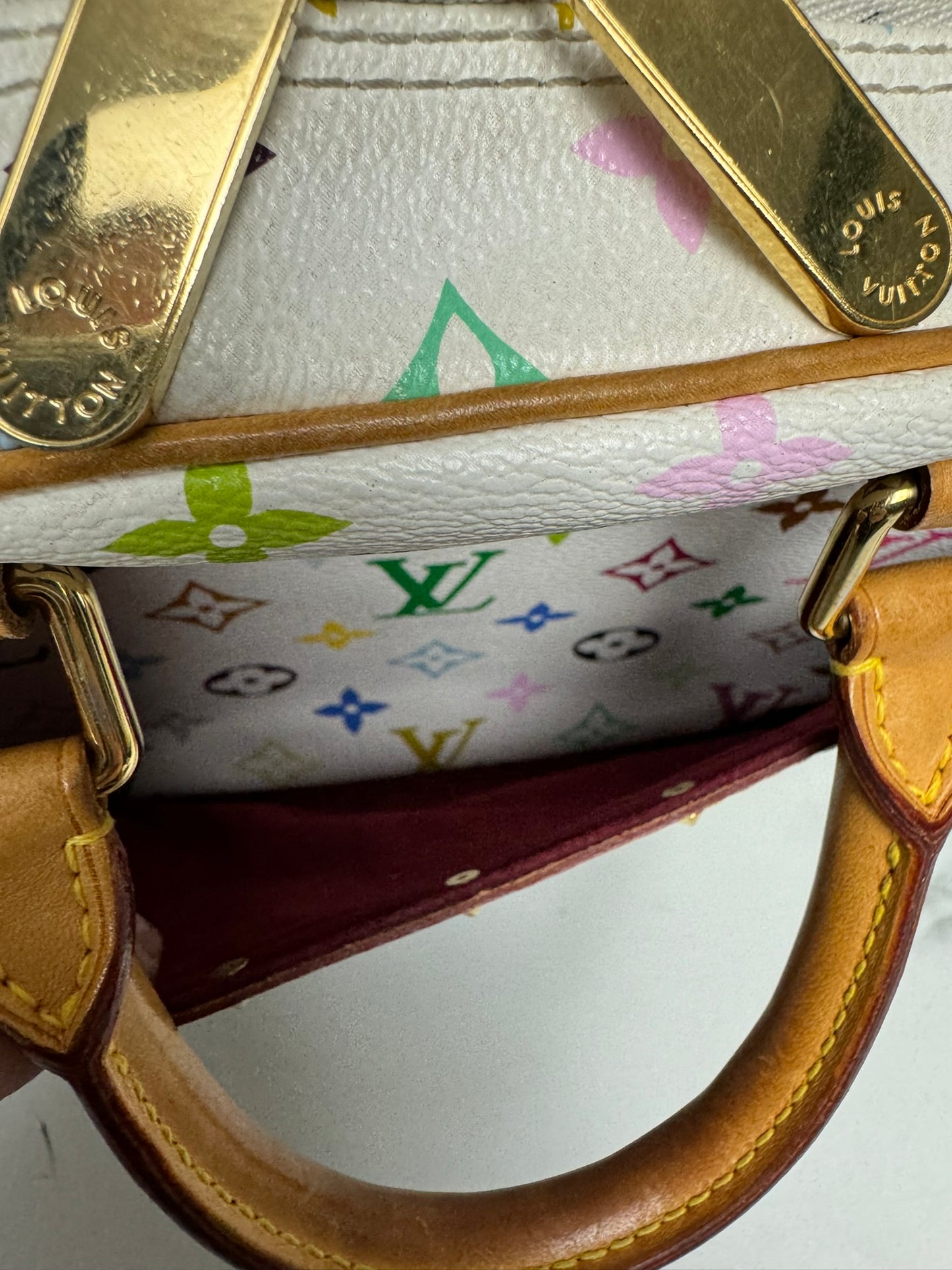 Louis Vuitton Multicolore Trouville - Blanc