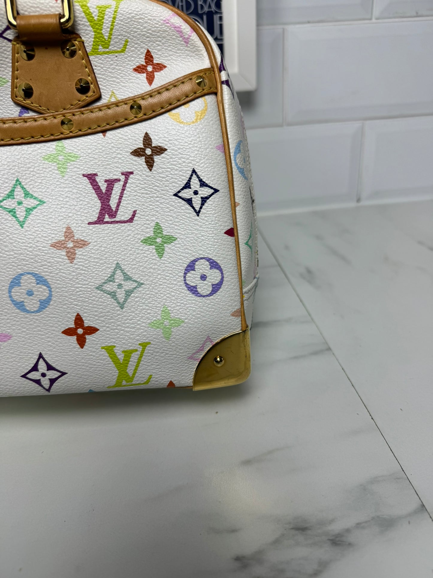 Louis Vuitton Multicolore Trouville - Blanc