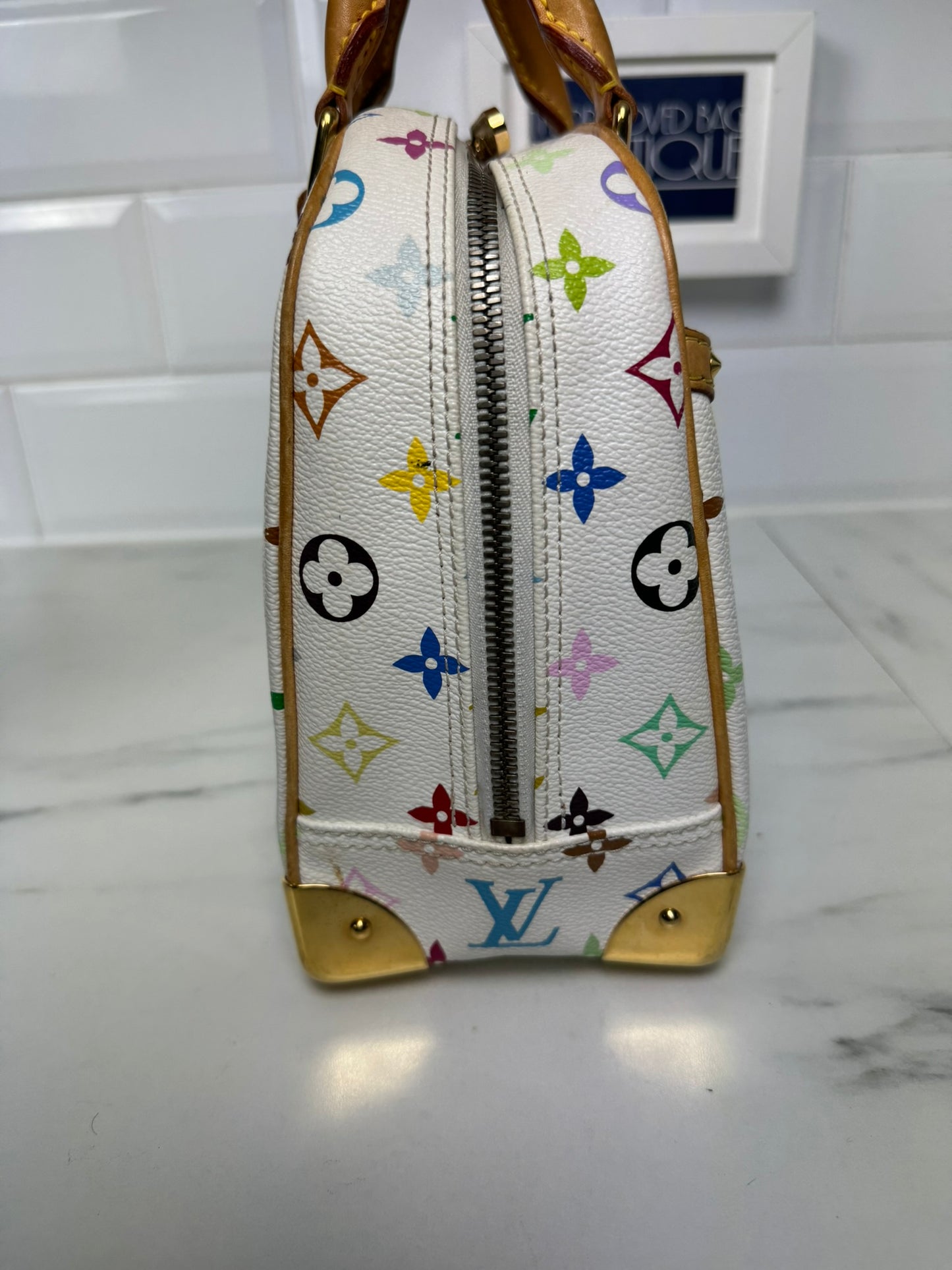 Louis Vuitton Multicolore Trouville - Blanc