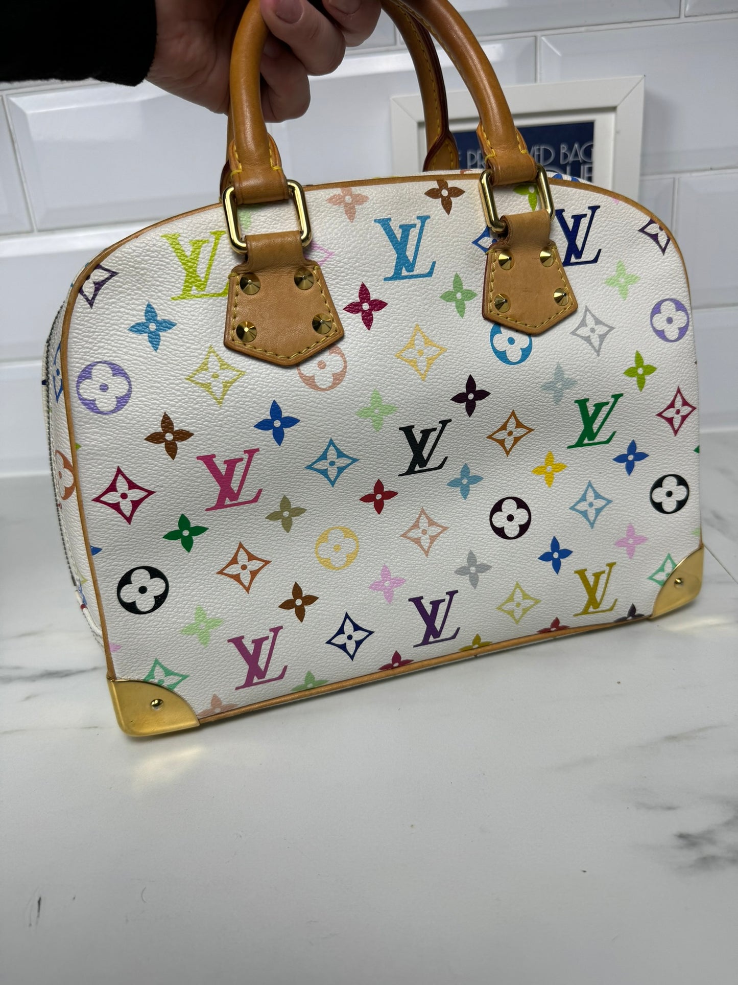 Louis Vuitton Multicolore Trouville - Blanc