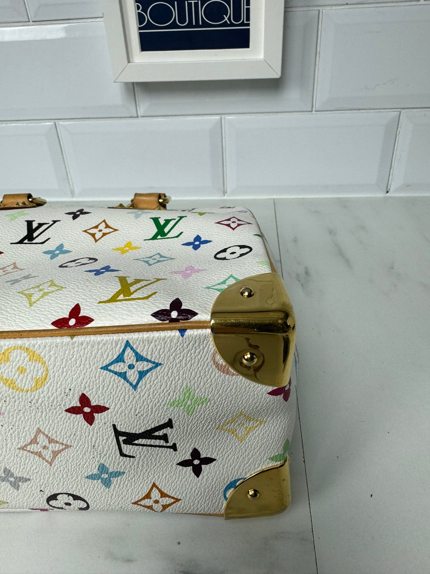 Louis Vuitton Multicolore Trouville - Blanc